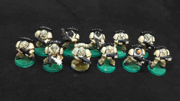 Warhammer 40k Space Marines Tactical Squad x11