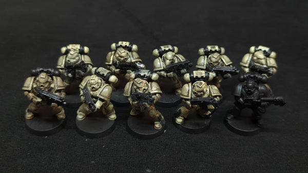 Warhammer 40k Space Marines Tactical Squad x10