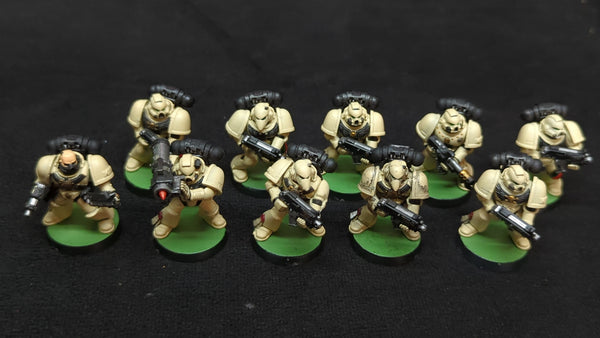 Warhammer 40k Space Marines Tactical Squad x10 Painted