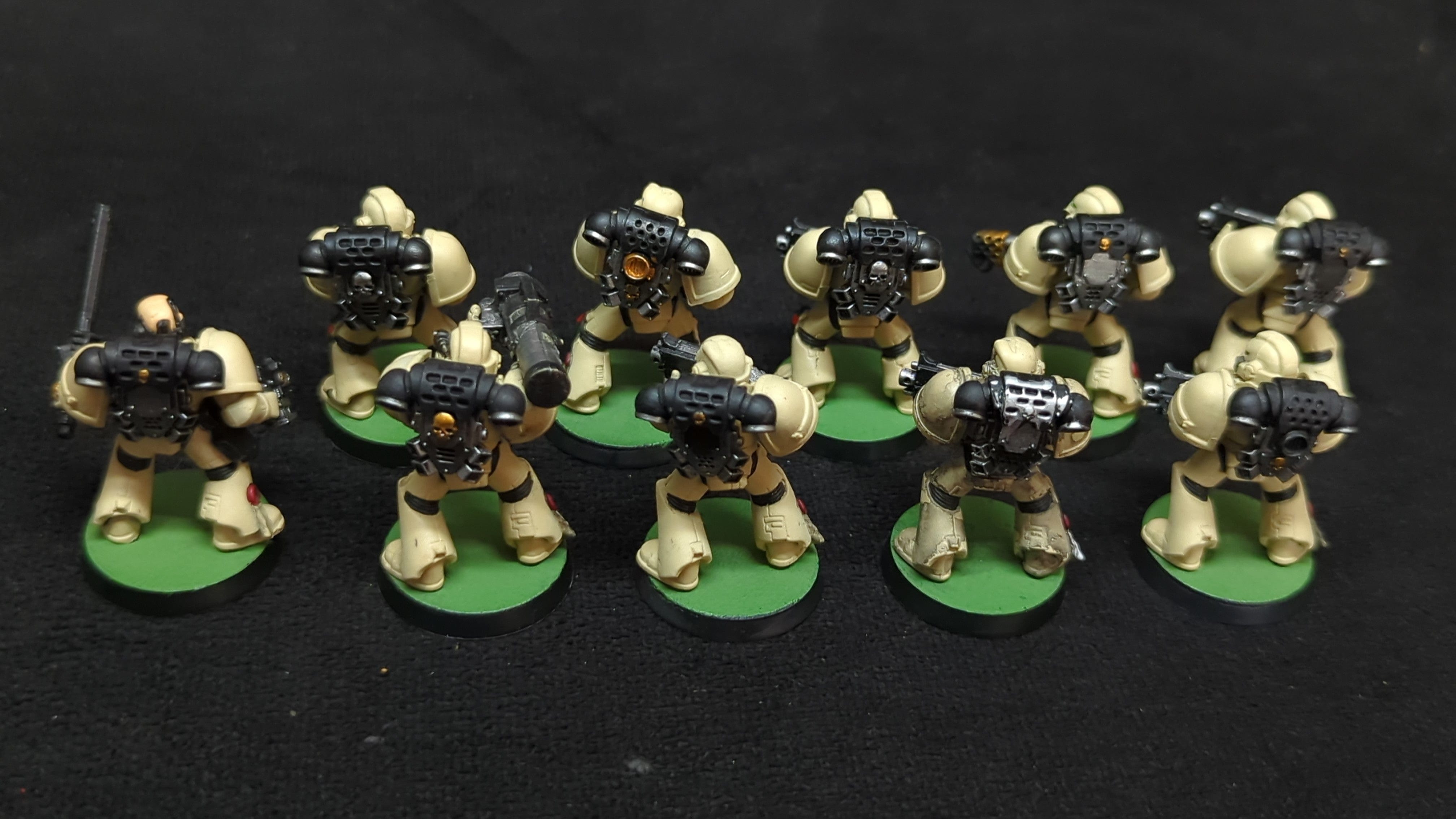 Warhammer 40k Space Marines Tactical Squad x10 Painted