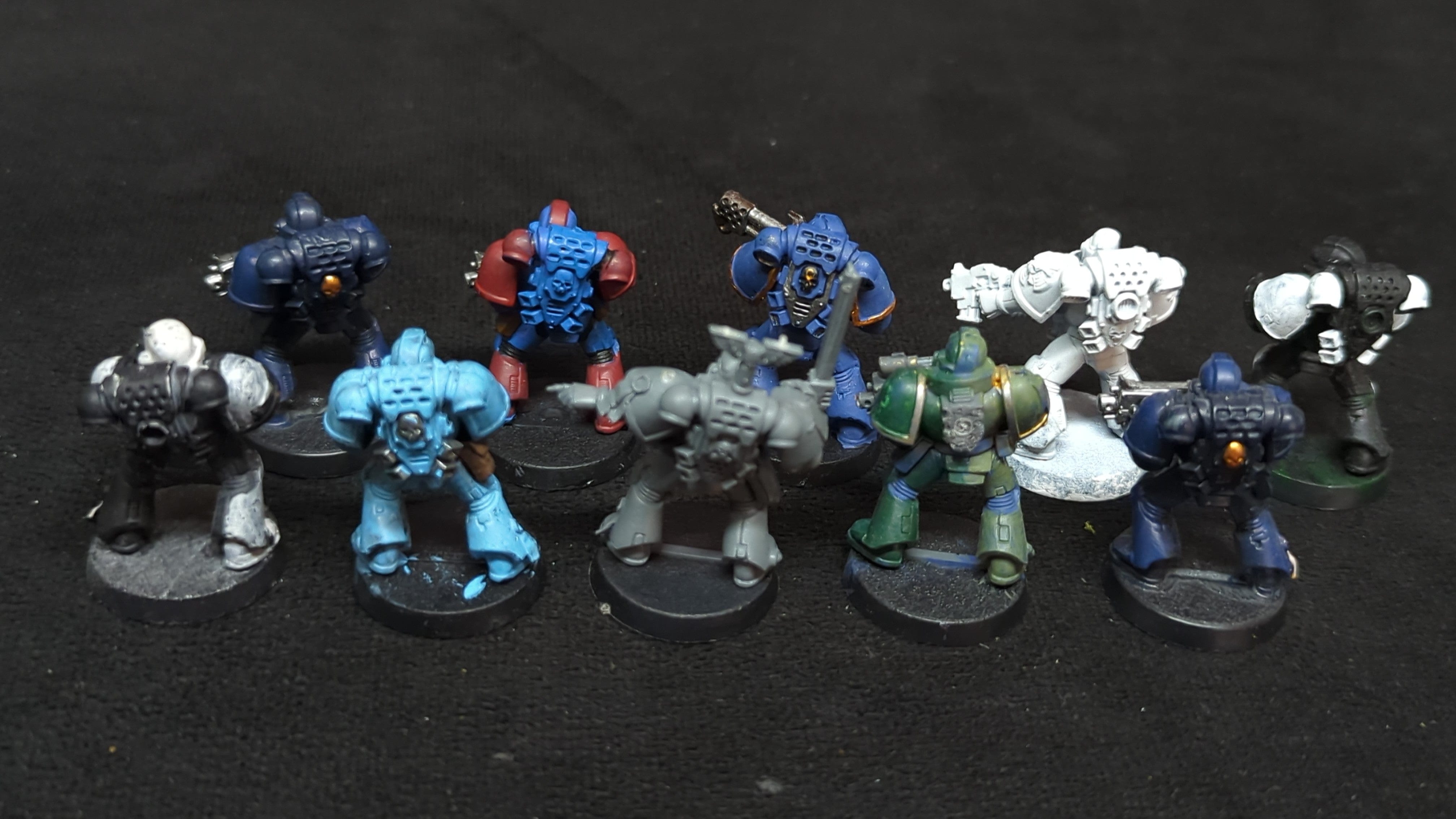 Warhammer 40k Space Marines Tactical Squad x10