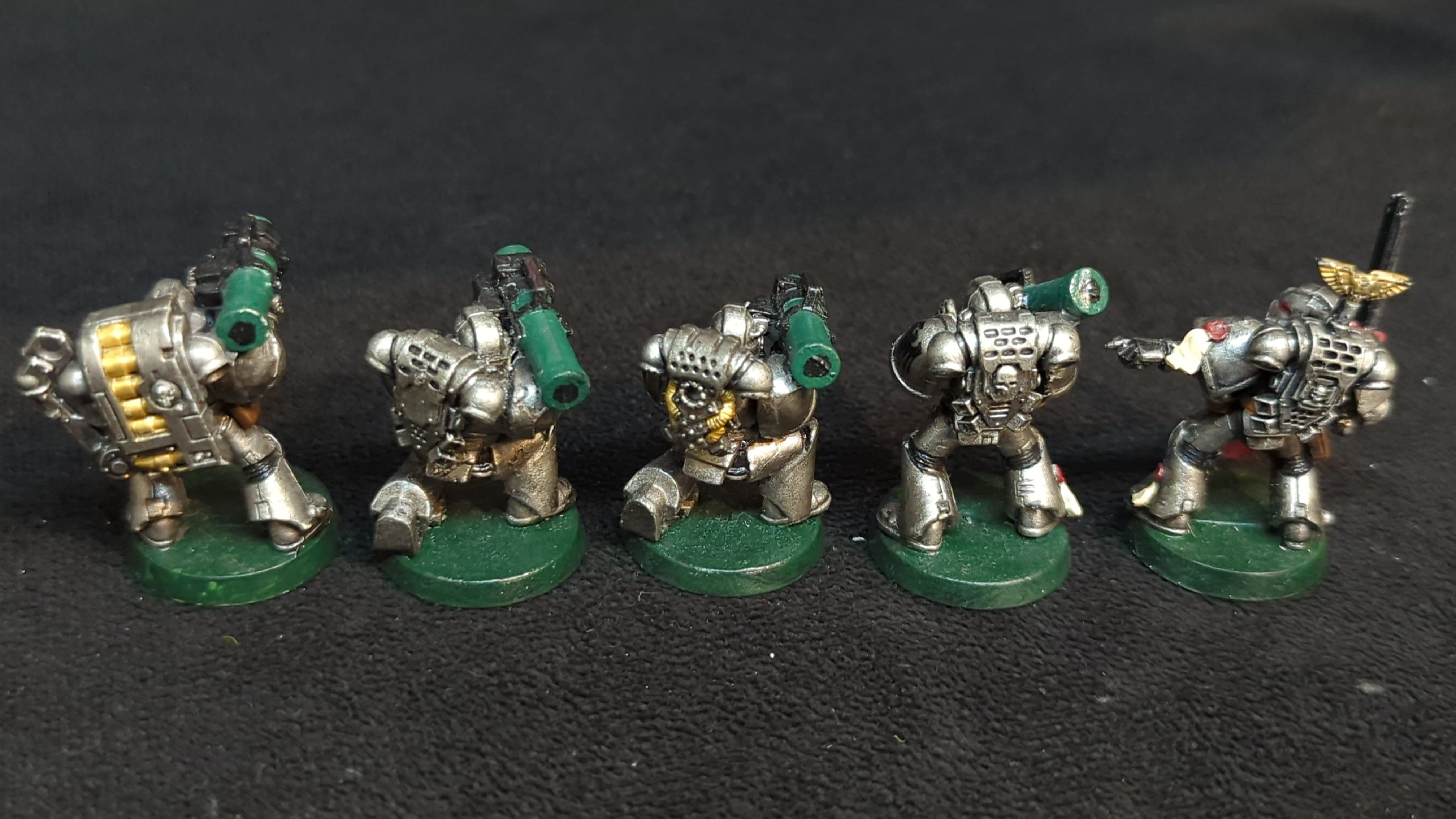 Warhammer 40k Space Marines Devastator Squad x5