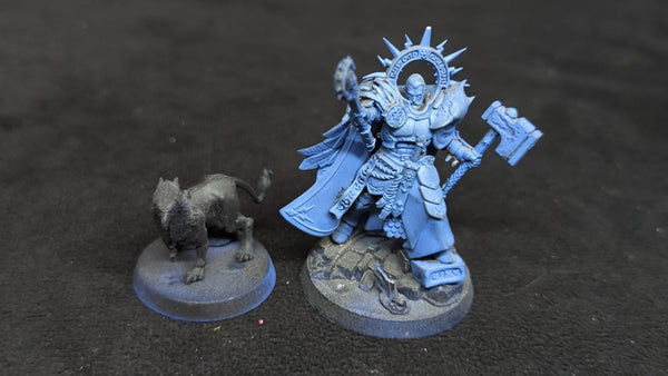 Age of Sigmar Stormcast Eternals Lord Imperatant with Gryph-Hound x1 Painted