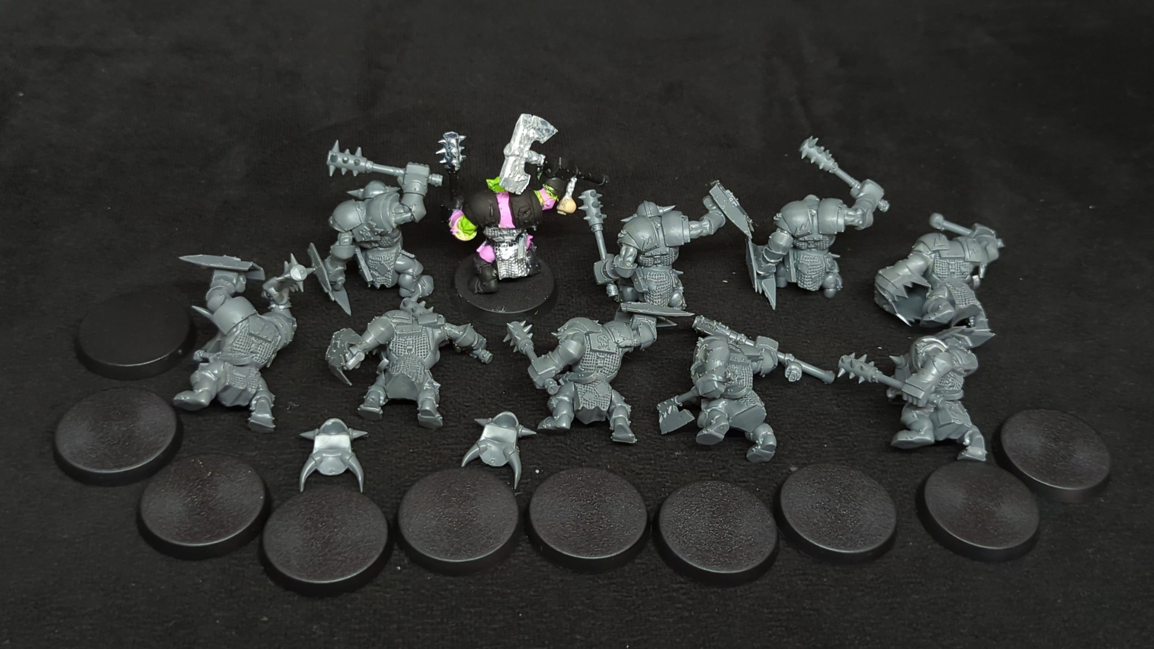 Age of Sigmar Orruk Warclans Ardboys (old models) x10