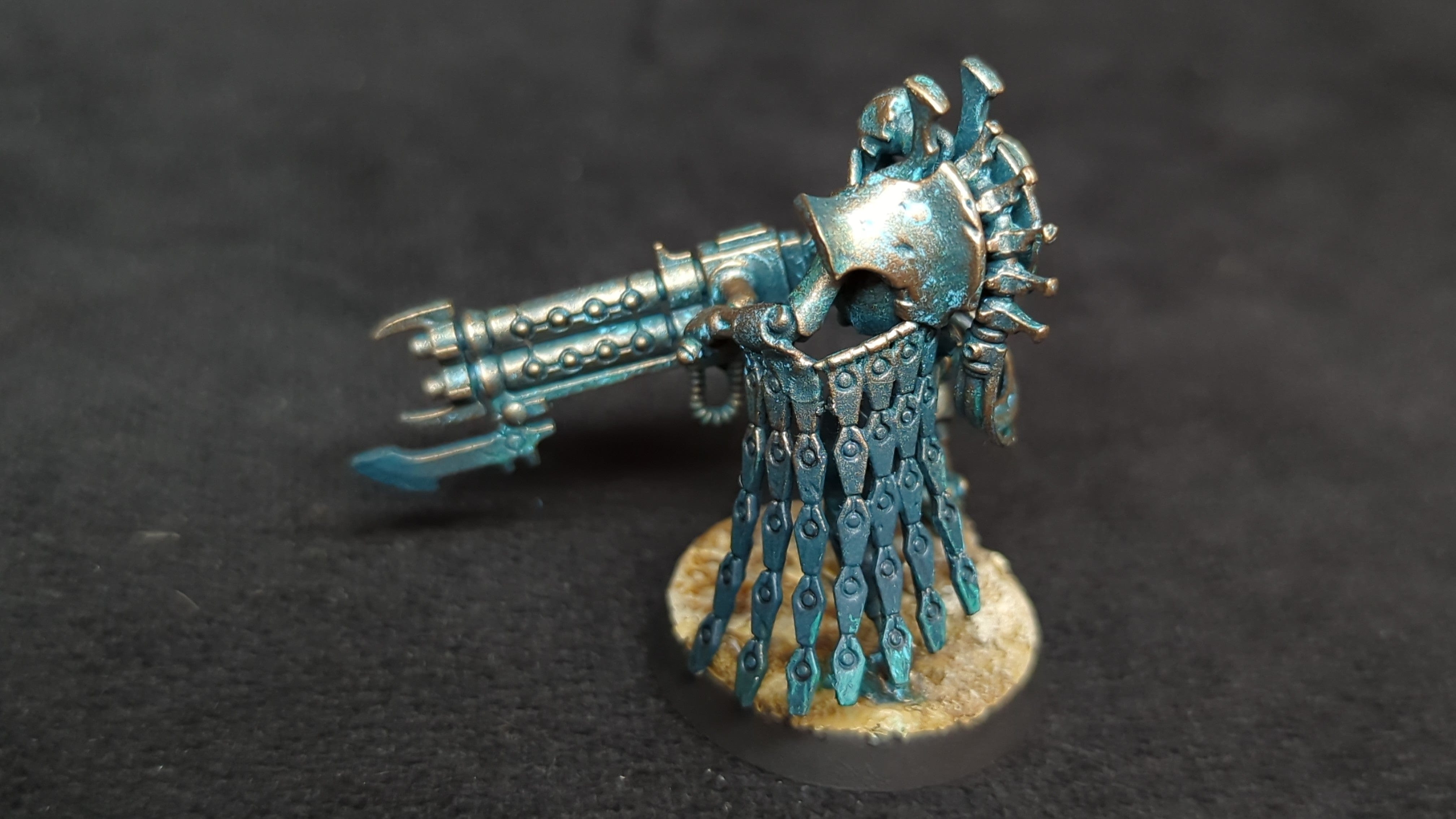 Warhammer 40k Necrons Royal Warden x1 Painted