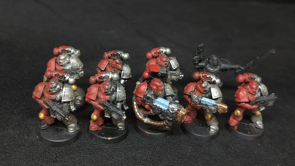 Warhammer 40k Space Marines Tactical Squad x9