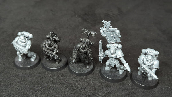 Warhammer 40k Space Wolves Tactical squad (OOP) x5