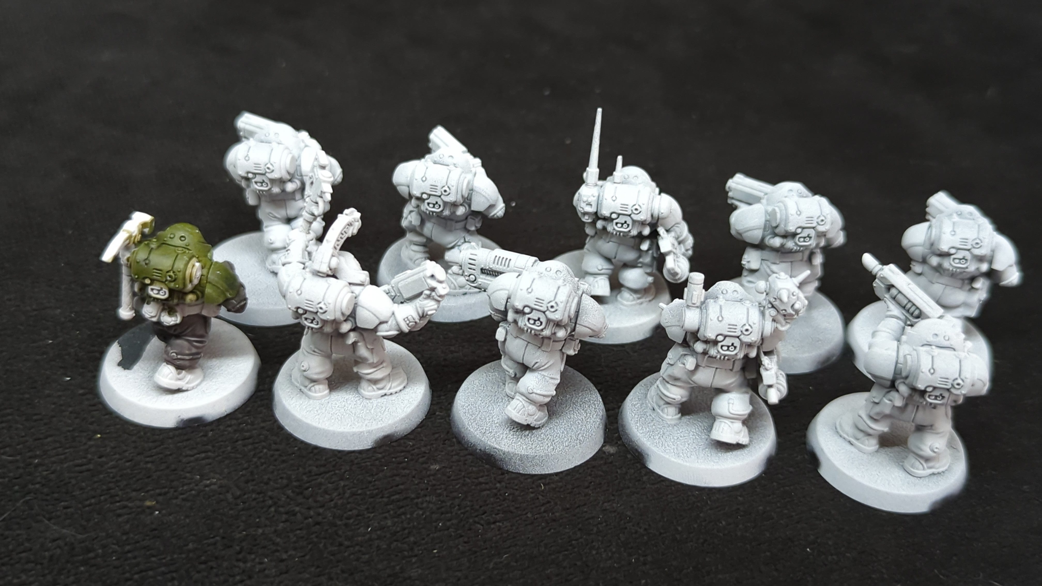 Warhammer 40k Leagues of Votann Hearthkyn Warriors x10