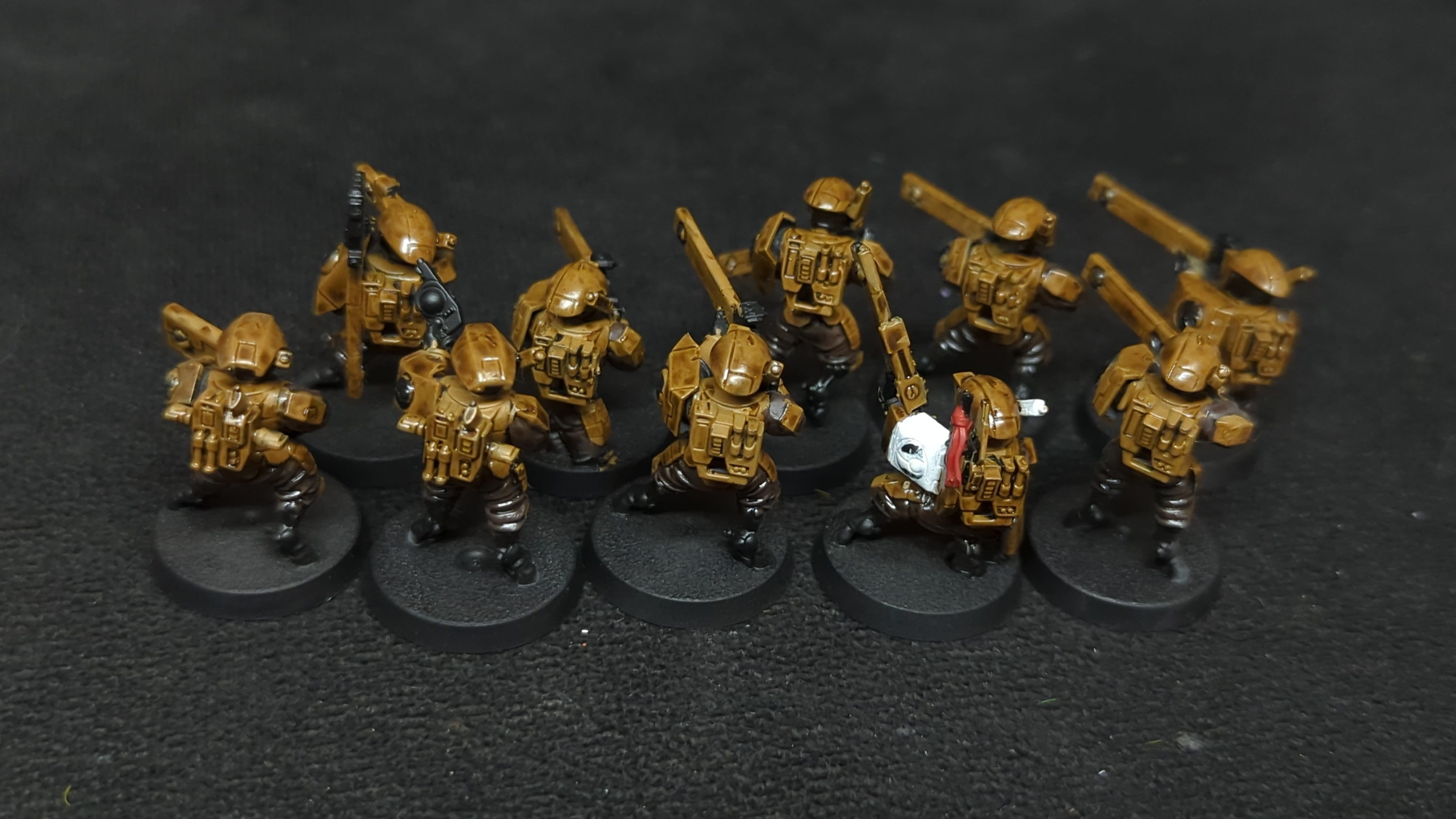 Warhammer 40k T'au Empire Fire Warriors / Breachers x10