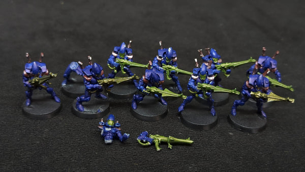 Warhammer 40k Aeldari Guardian Defenders / Storm Guardians (OOP) x11