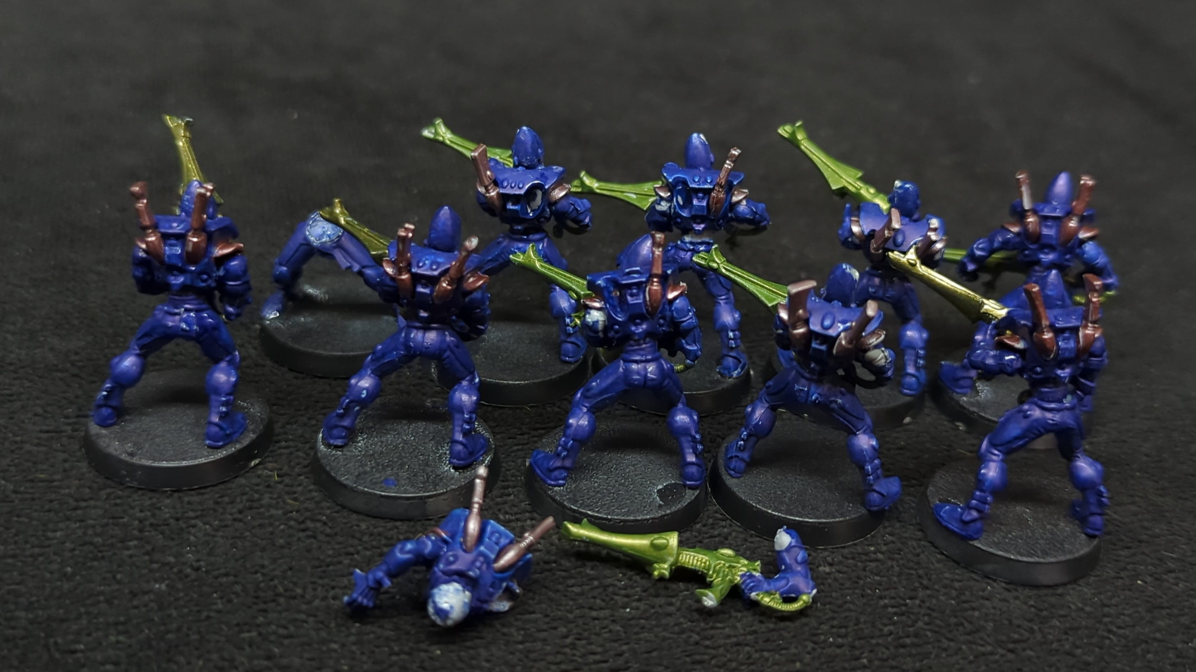 Warhammer 40k Aeldari Guardian Defenders / Storm Guardians (OOP) x11