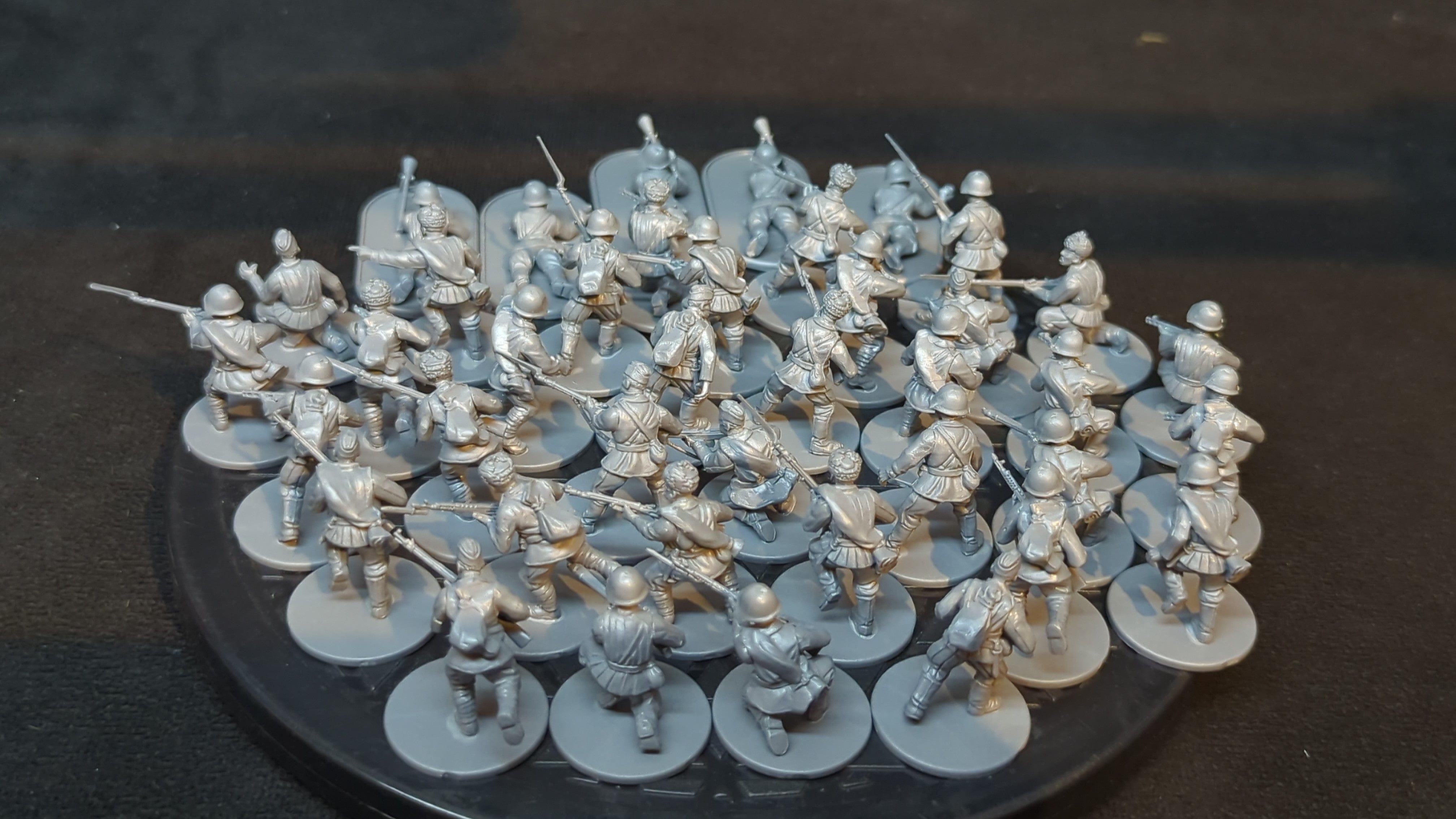 Bolt Action Soviet Infantry plastic box set x40