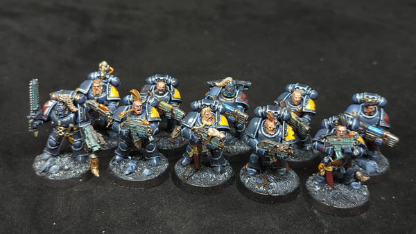 Warhammer 40k Space Marines Tactical Squad x10