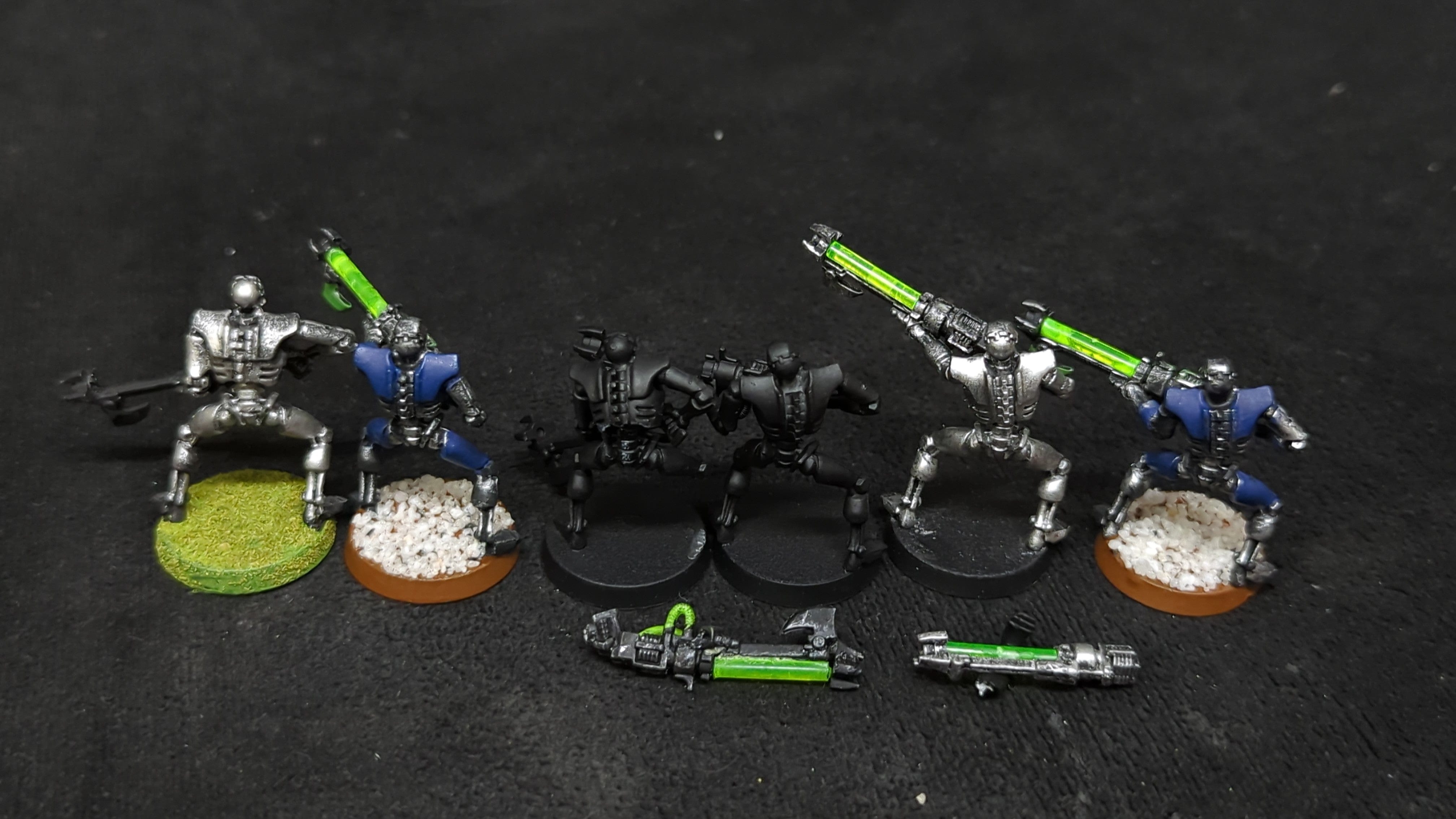 Warhammer 40k Necrons Warriors x7