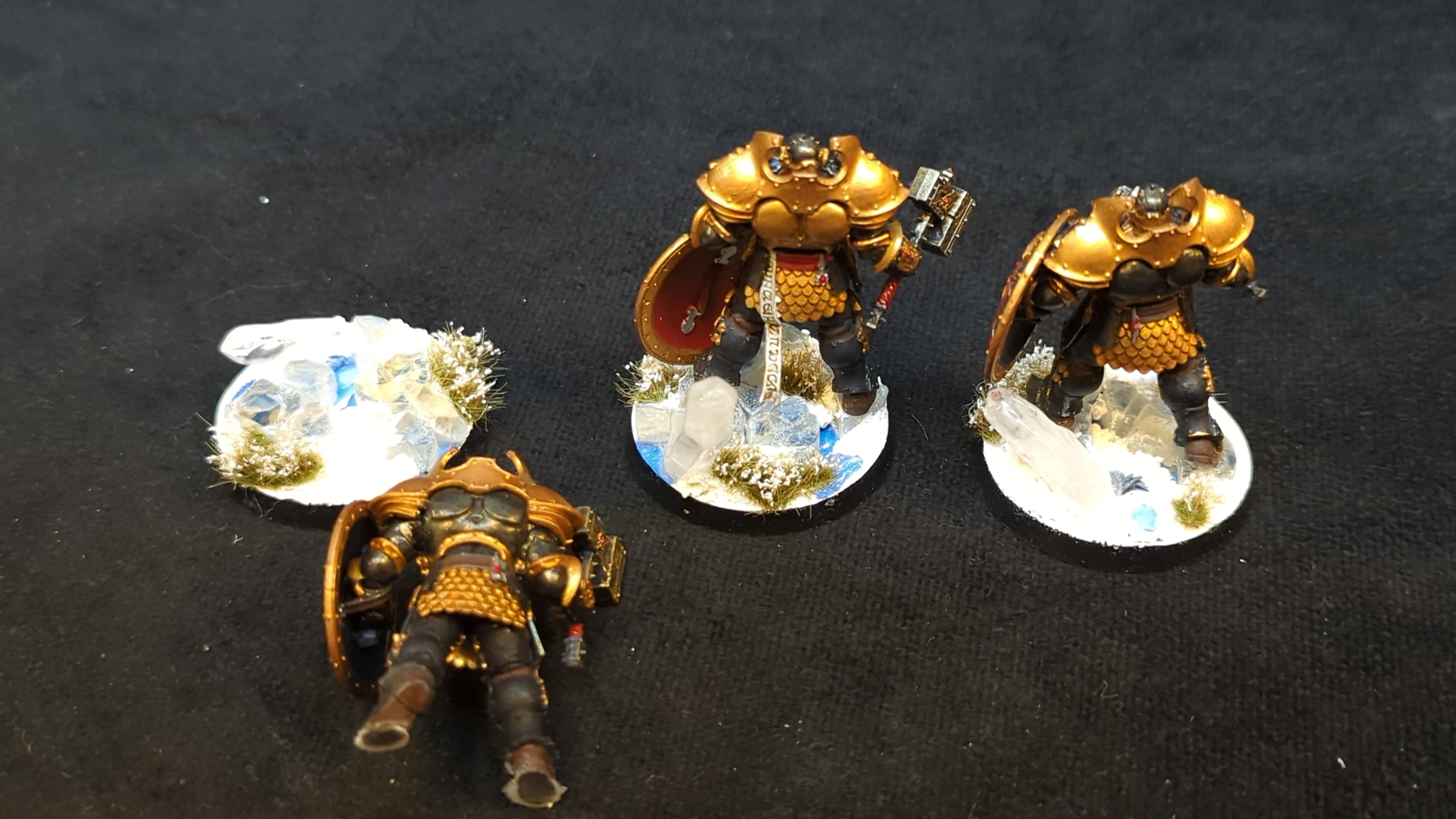 Age of Sigmar Stormcast Eternals Annihilators x3 Painted