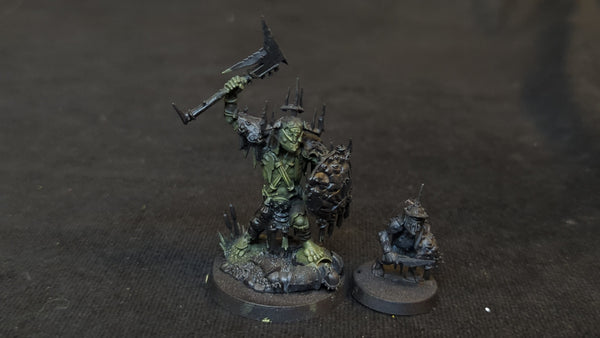 Age of Sigmar Orruk Warclans Killaboss with Stab-Grot x1