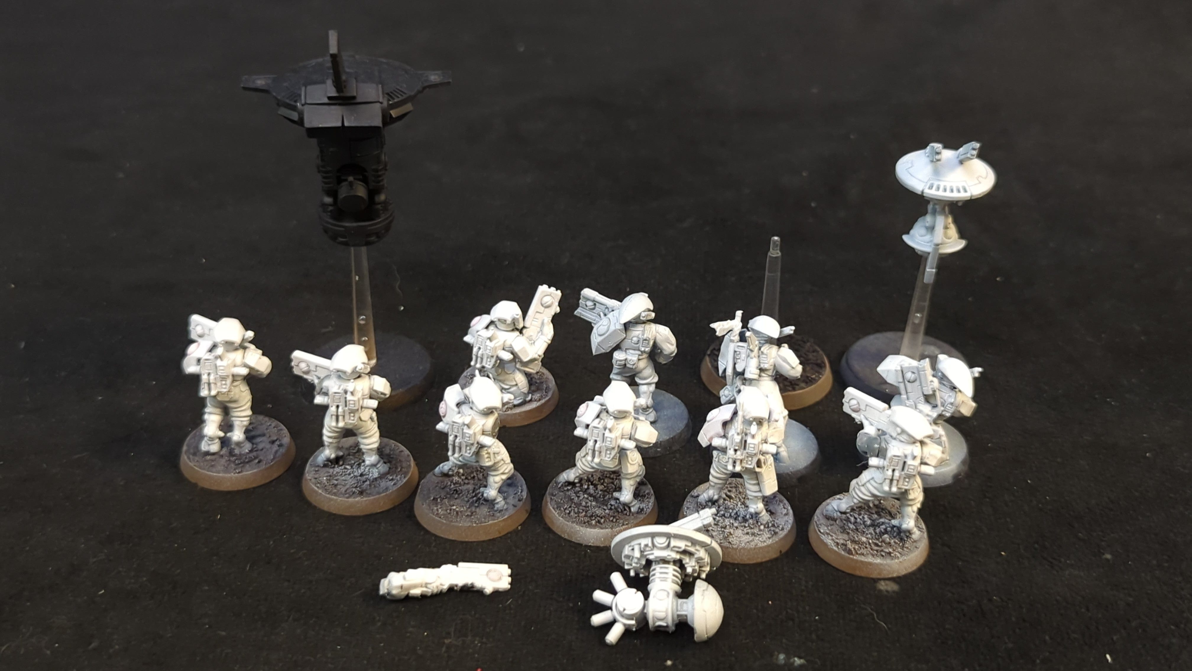 Warhammer 40k T'au Empire Fire Warriors / Breachers x10