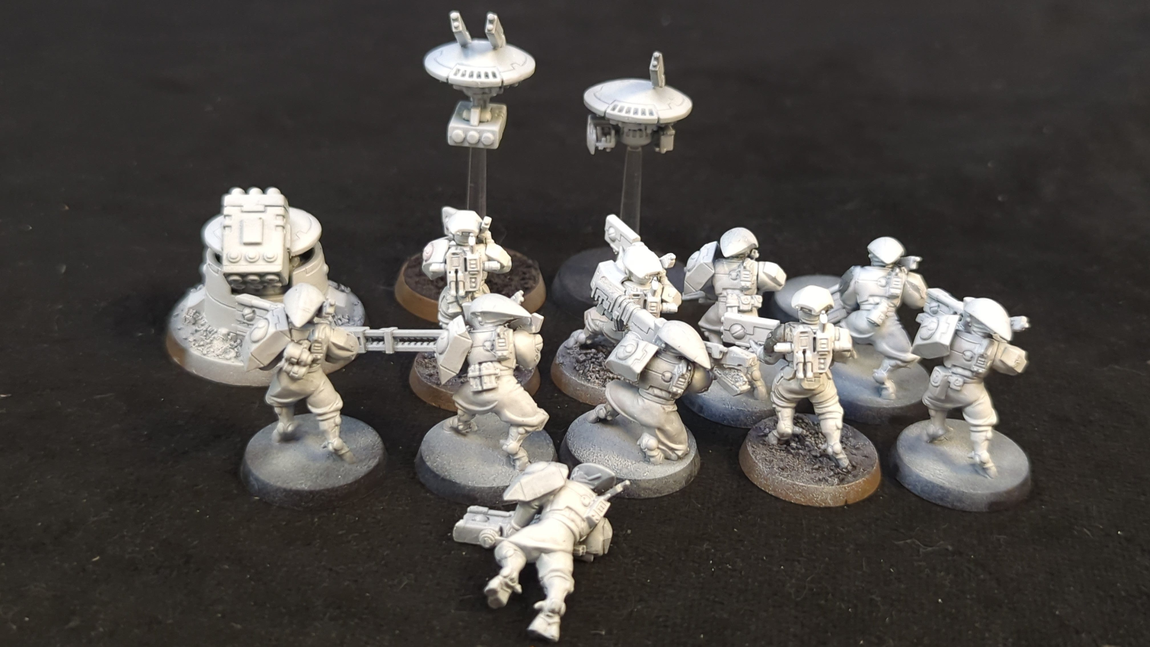 Warhammer 40k T'au Empire Fire Warriors / Breachers x10