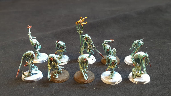 Age of Sigmar Nighthaunt Easy to Build Chainrasp Hordes x10 Painted