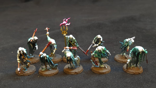 Age of Sigmar Nighthaunt Easy to Build Chainrasp Hordes x10 Painted