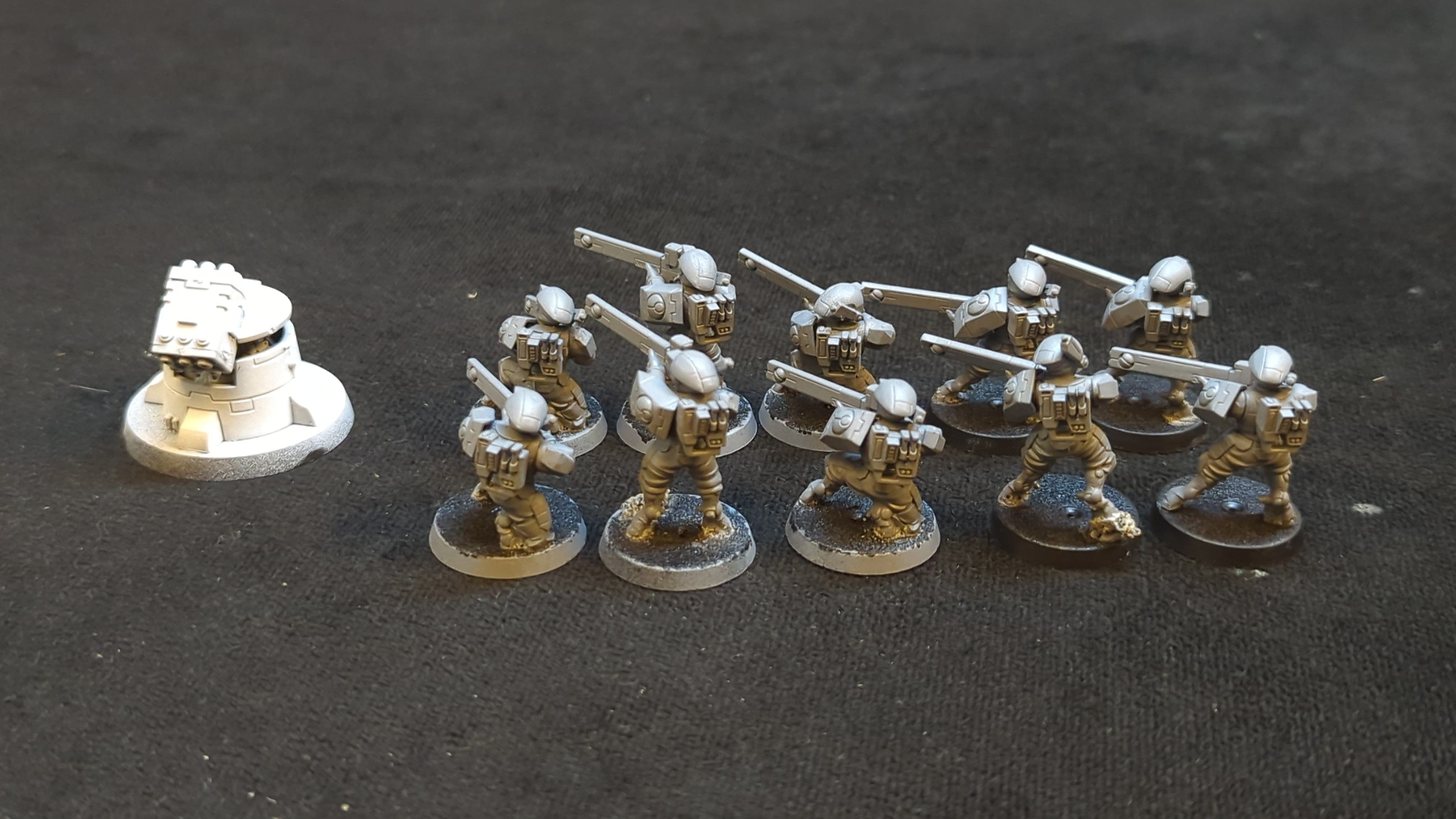 Warhammer 40k T'au Empire Fire Warriors / Breachers x10