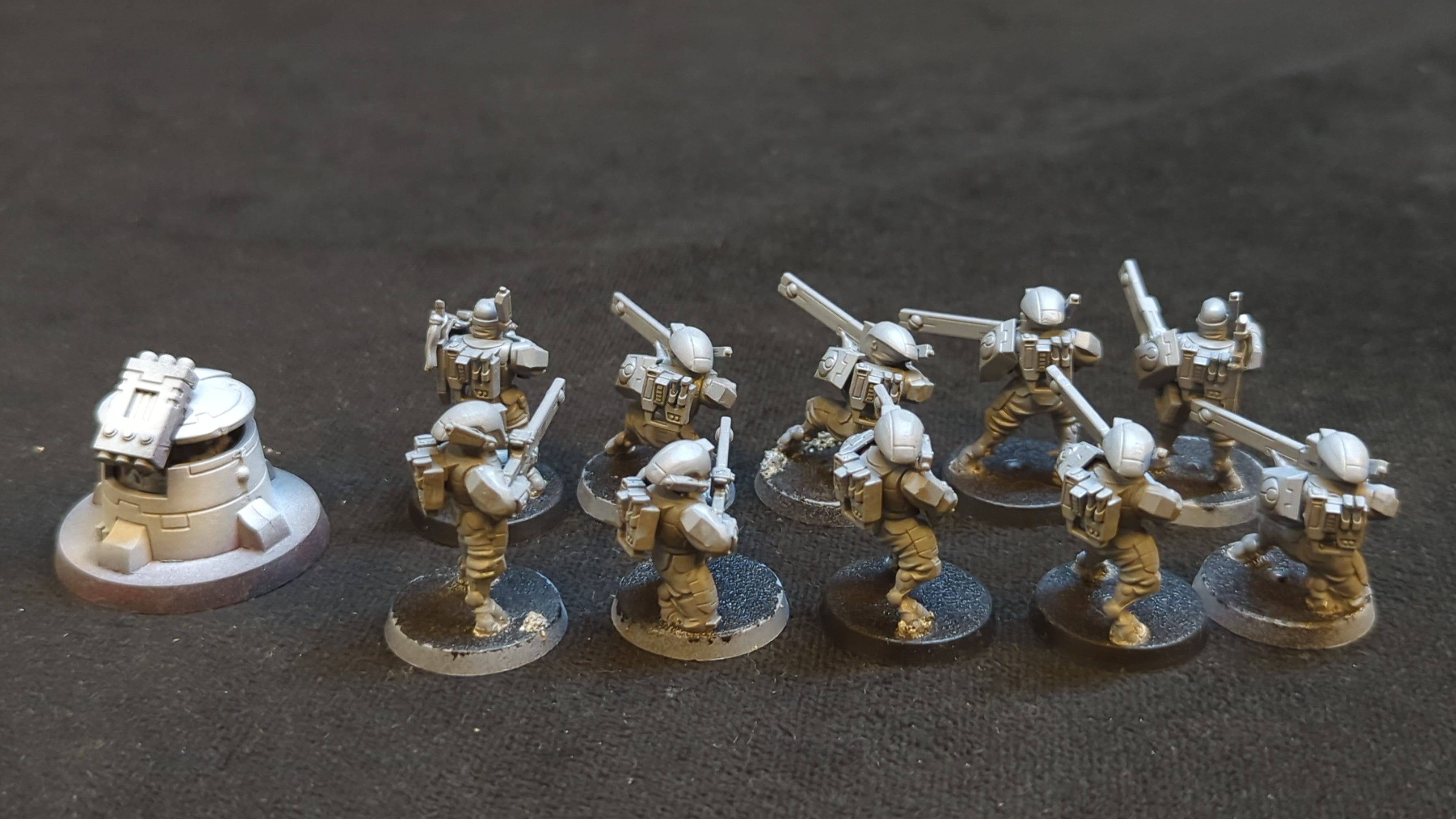Warhammer 40k T'au Empire Fire Warriors / Breachers x10