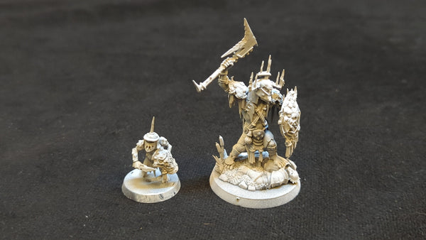 Age of Sigmar Orruk Warclans Killaboss with Stab-Grot x1