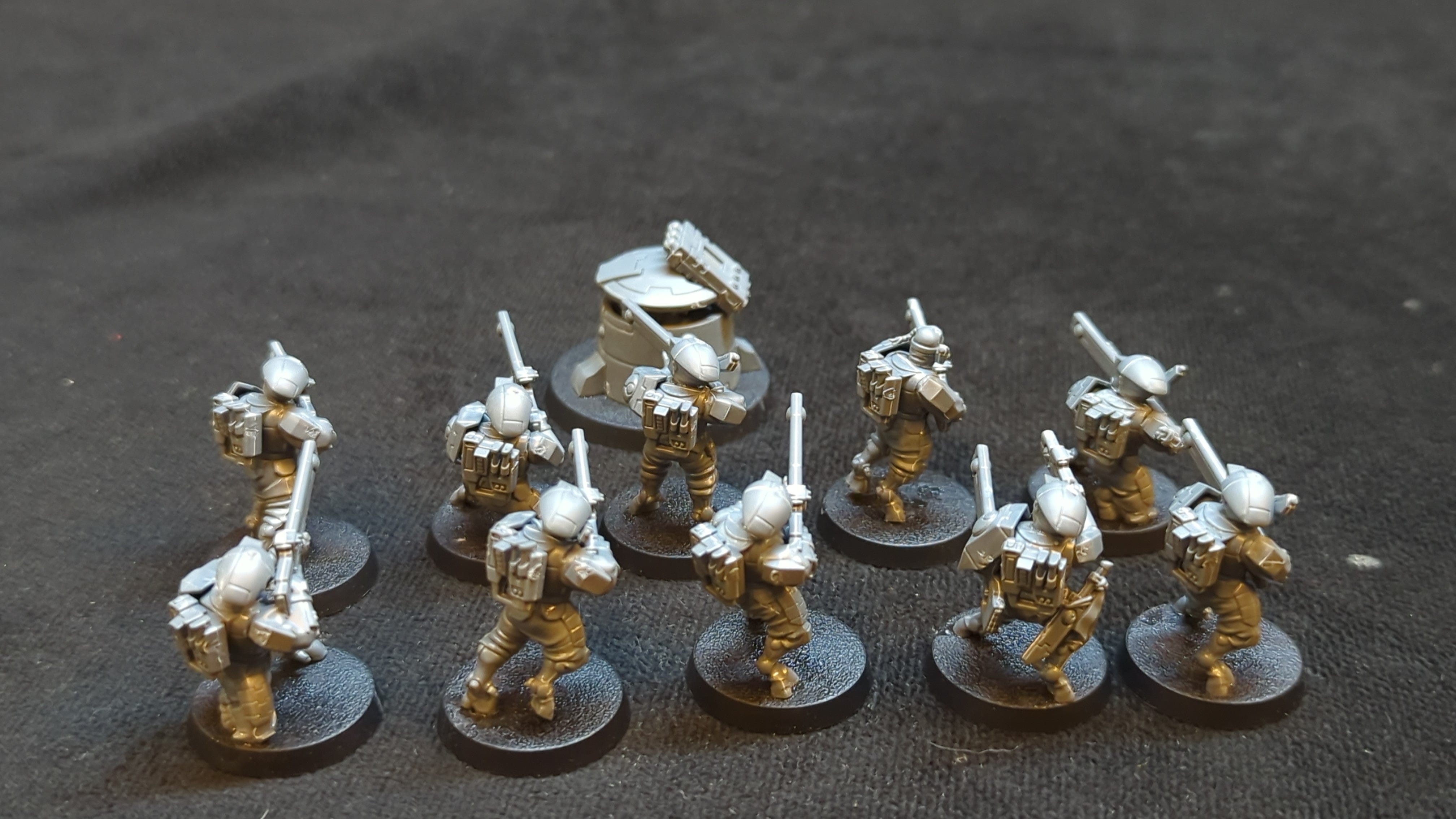 Warhammer 40k T'au Empire Fire Warriors / Breachers x10