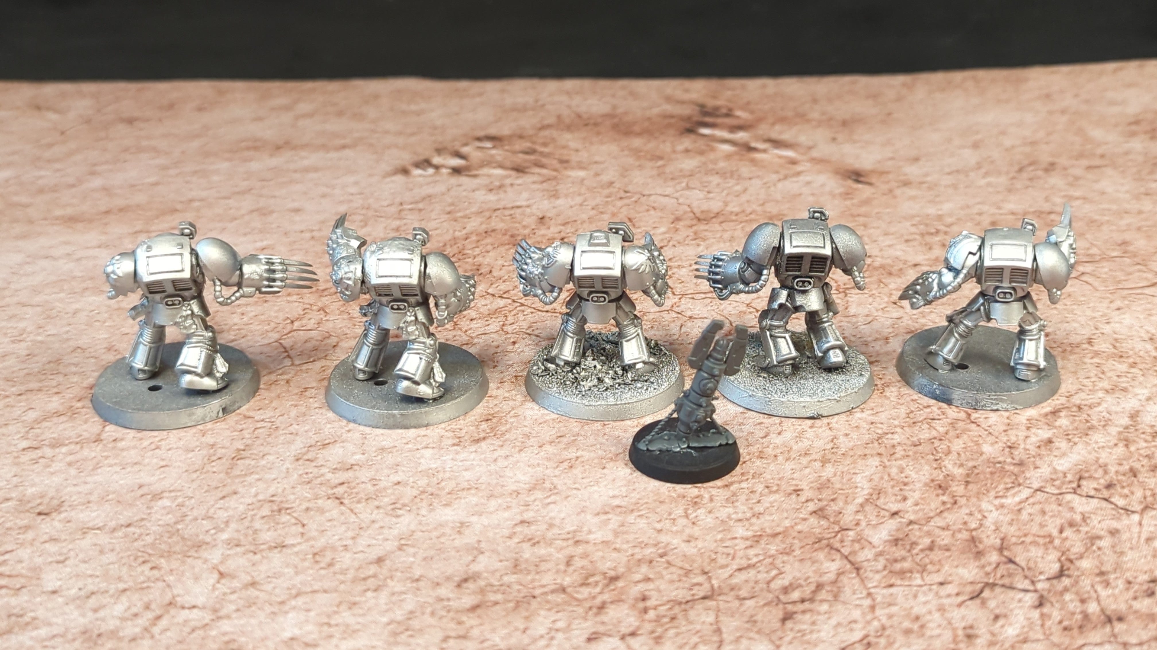 Warhammer 40k Space Marines Terminator Assault Squad (OOP) x5