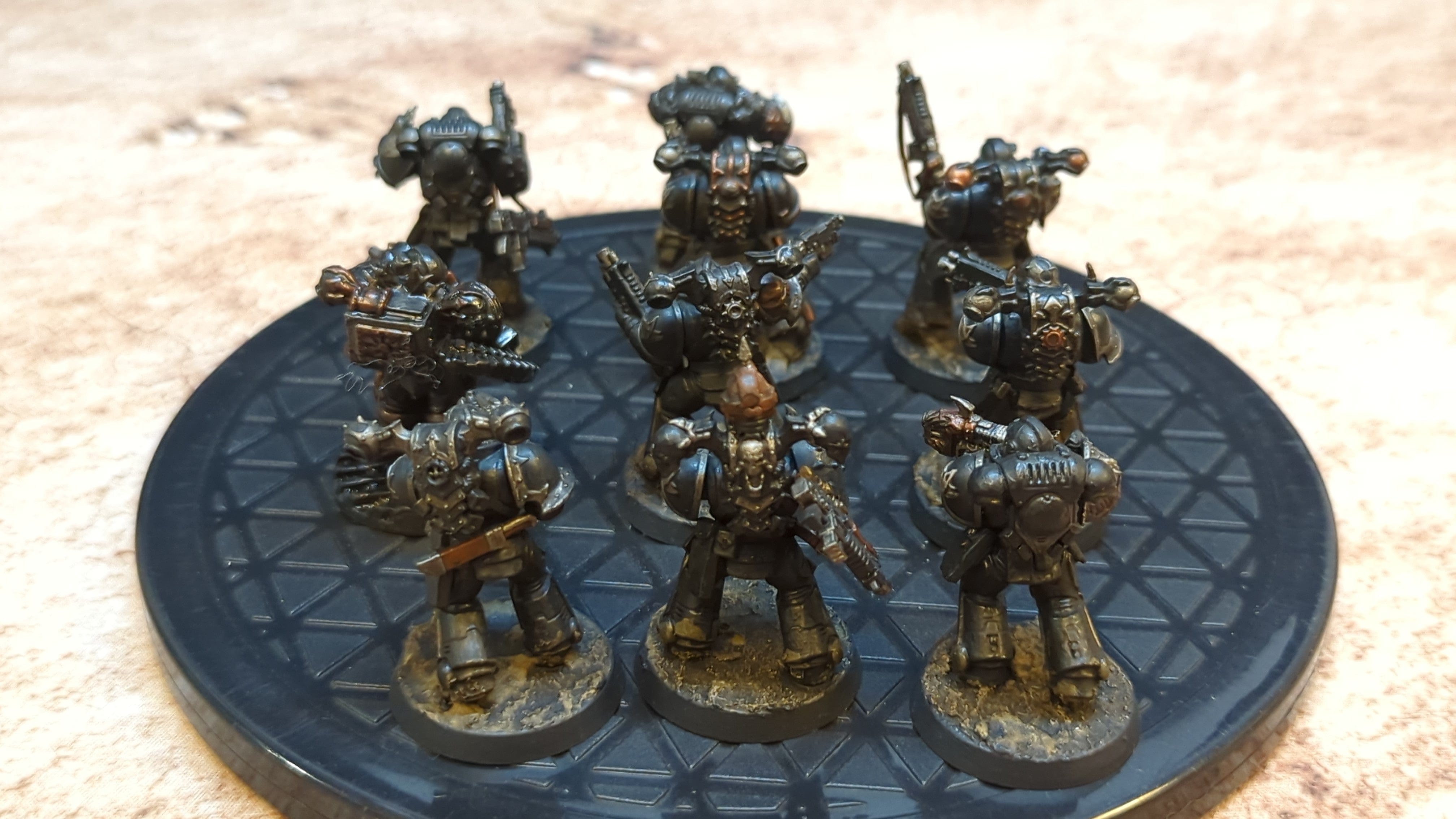 Warhammer 40k Space Marines Primaris Intercessors x10 Painted