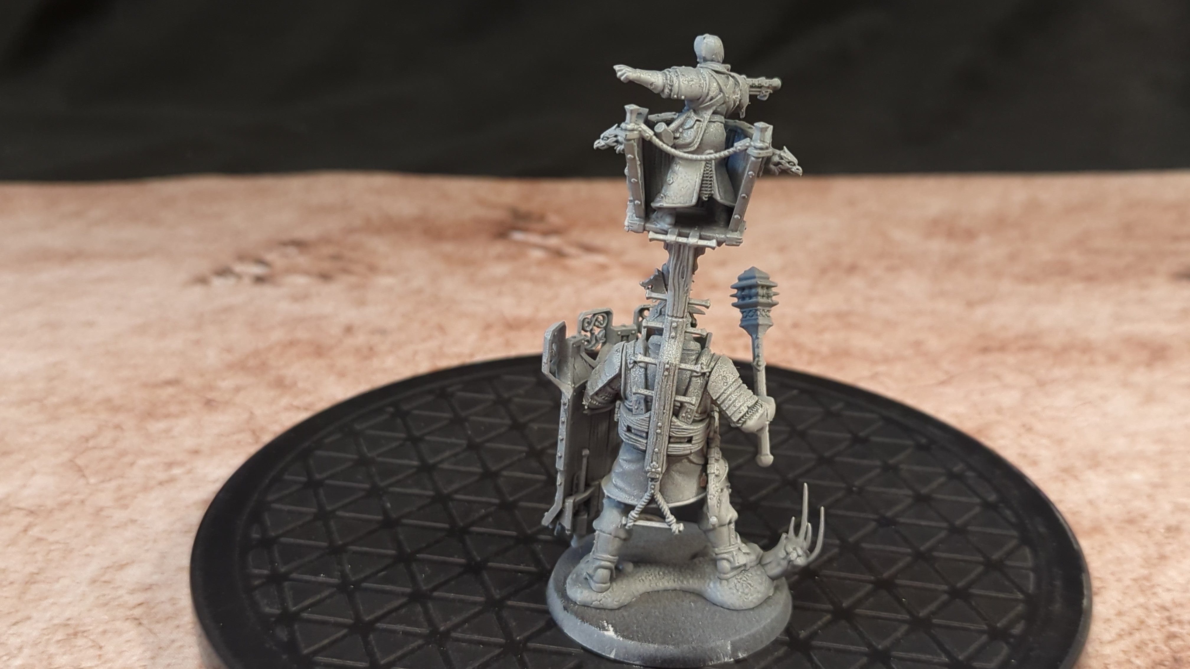 Age of Sigmar Cities of Sigmar Fusil-Major on Ogor Warhulk x1