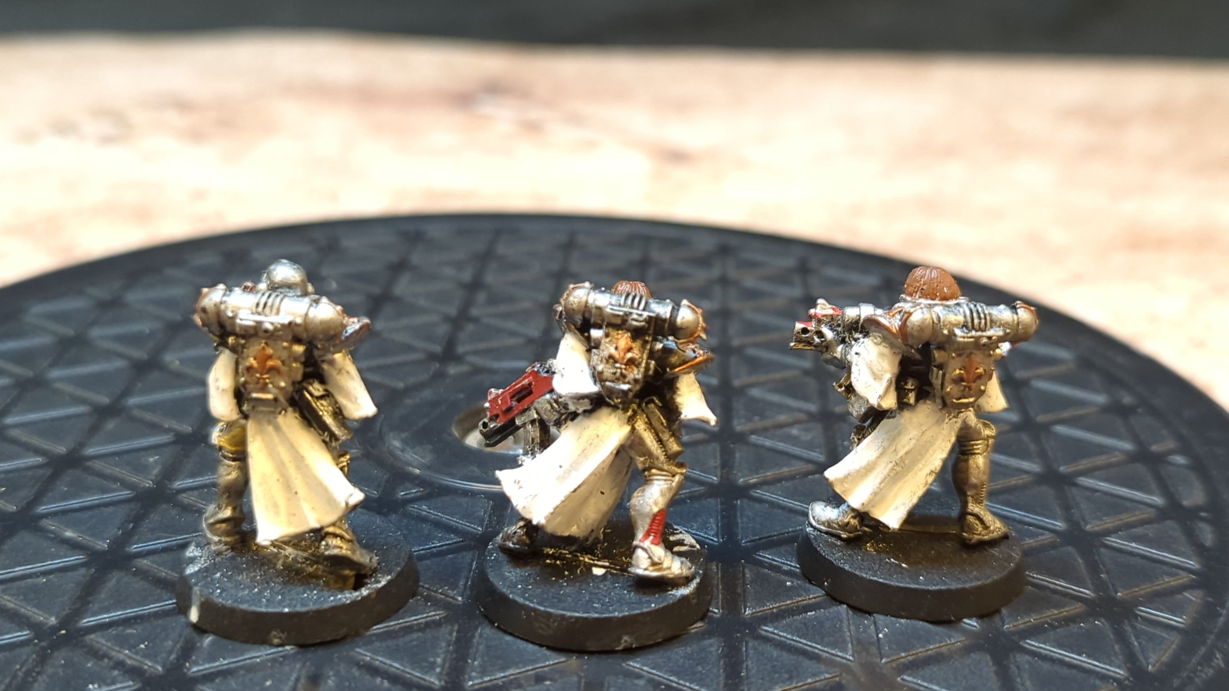 Warhammer 40k Adepta Sorroritas : Battle Sisters Squad (OOP Metal) x3 OOP Painted