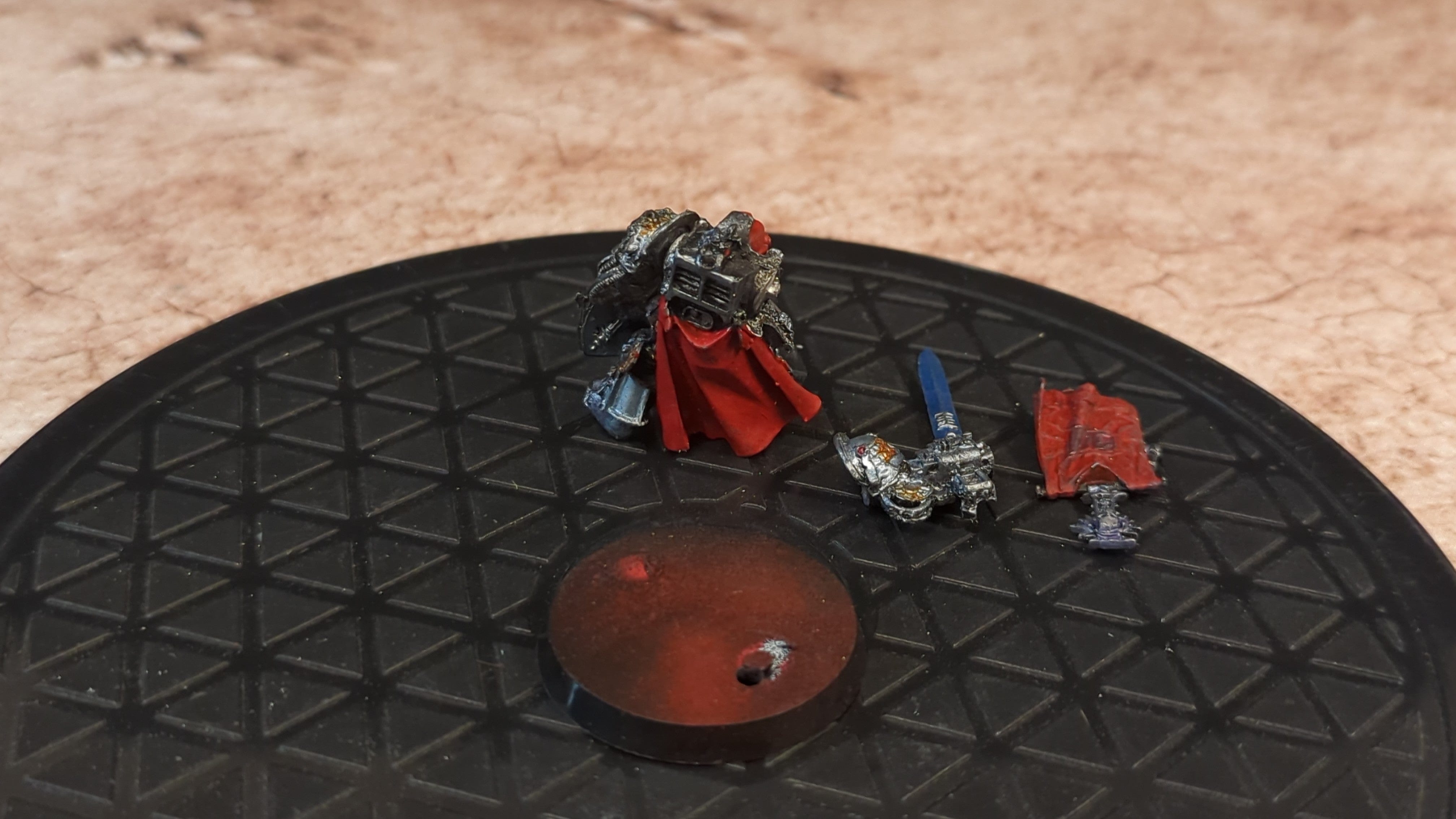 Warhammer 40k Grey knights Terminator with Nemesis Force Sword (OOP Metal) x1 OOP Painted