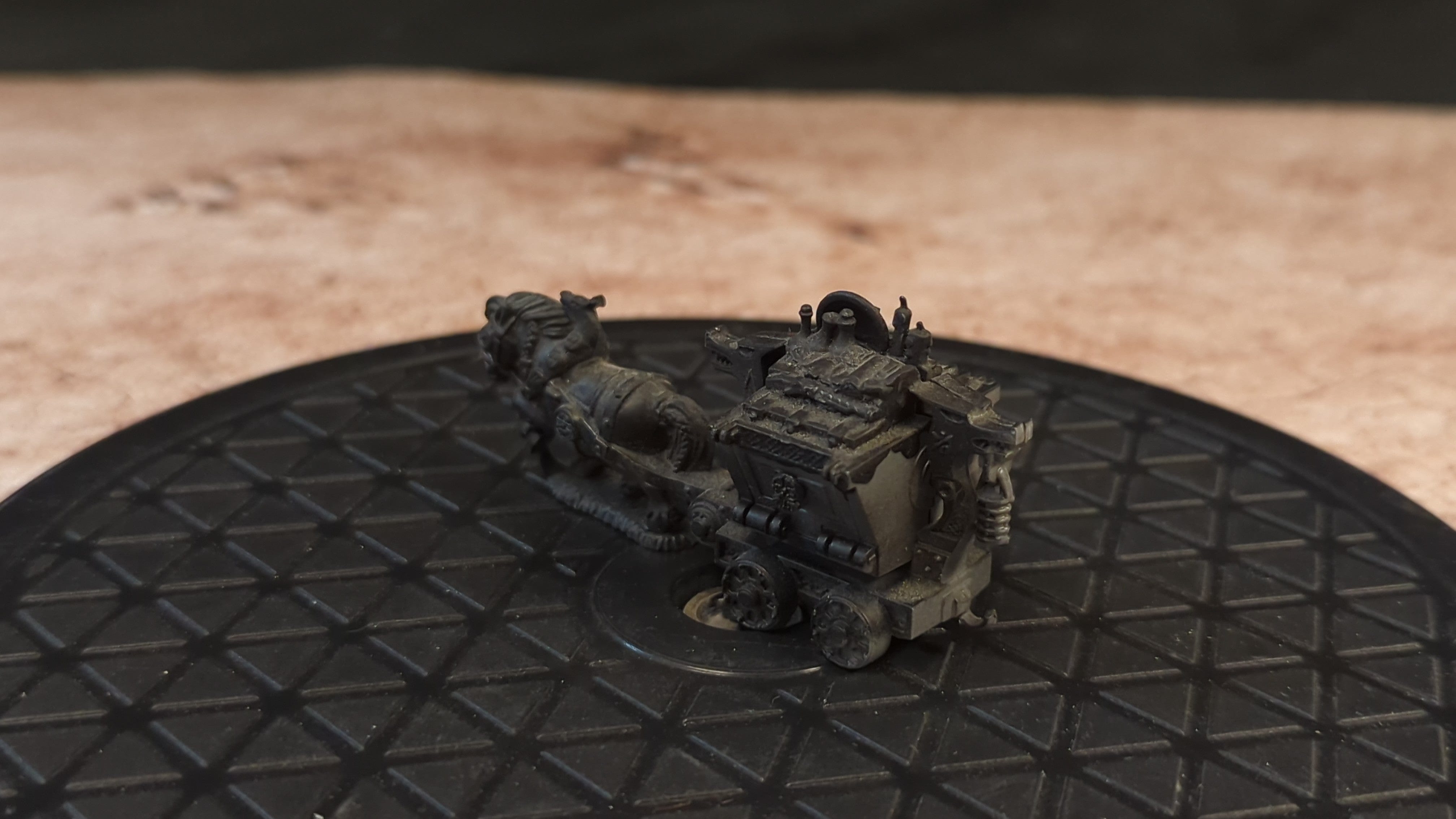 The Old World Battle for Skull Pass : Grudge-cart with Pony x1