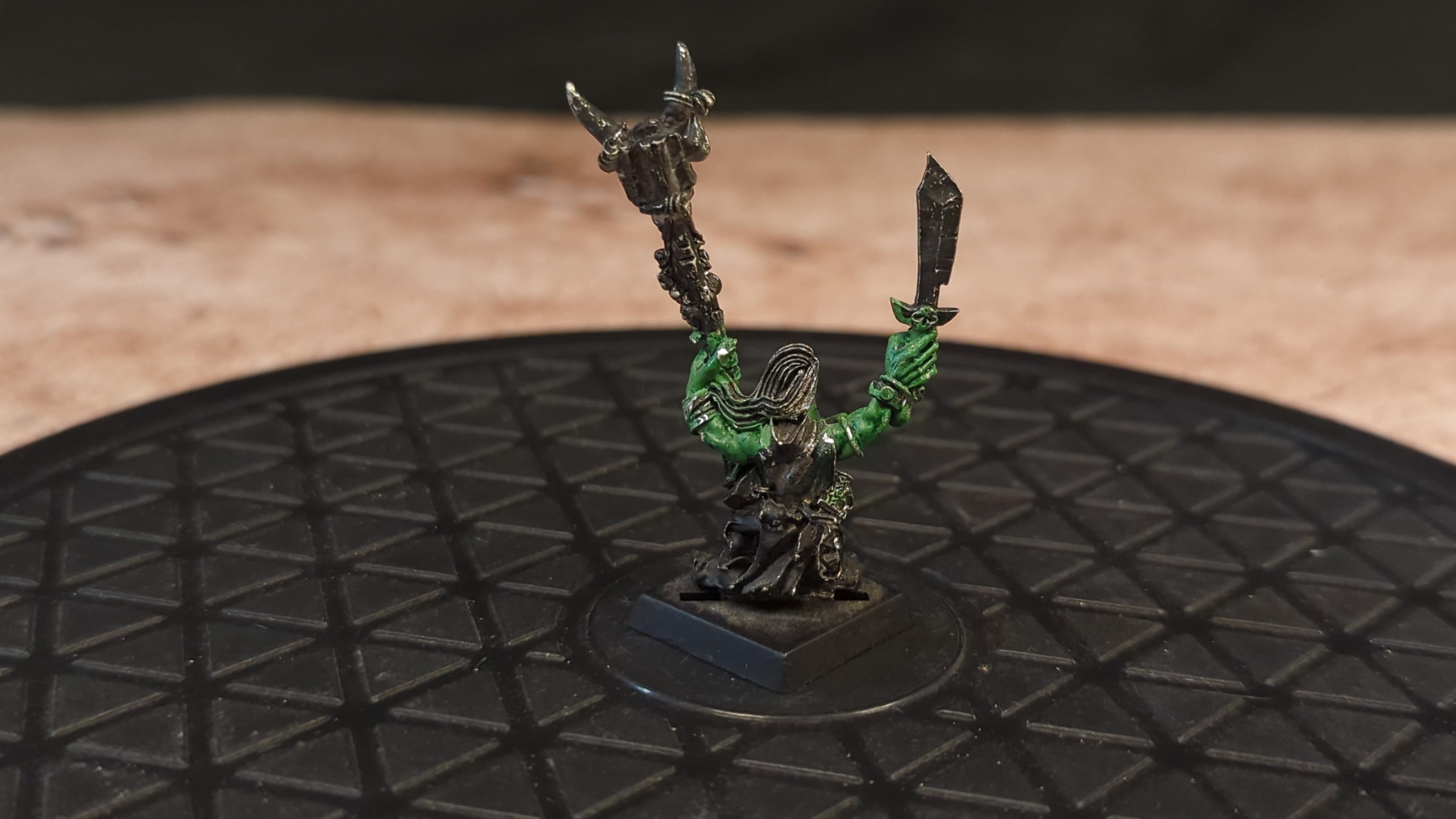 The Old World Orc and Goblins Shaman (OOP Metal) x1