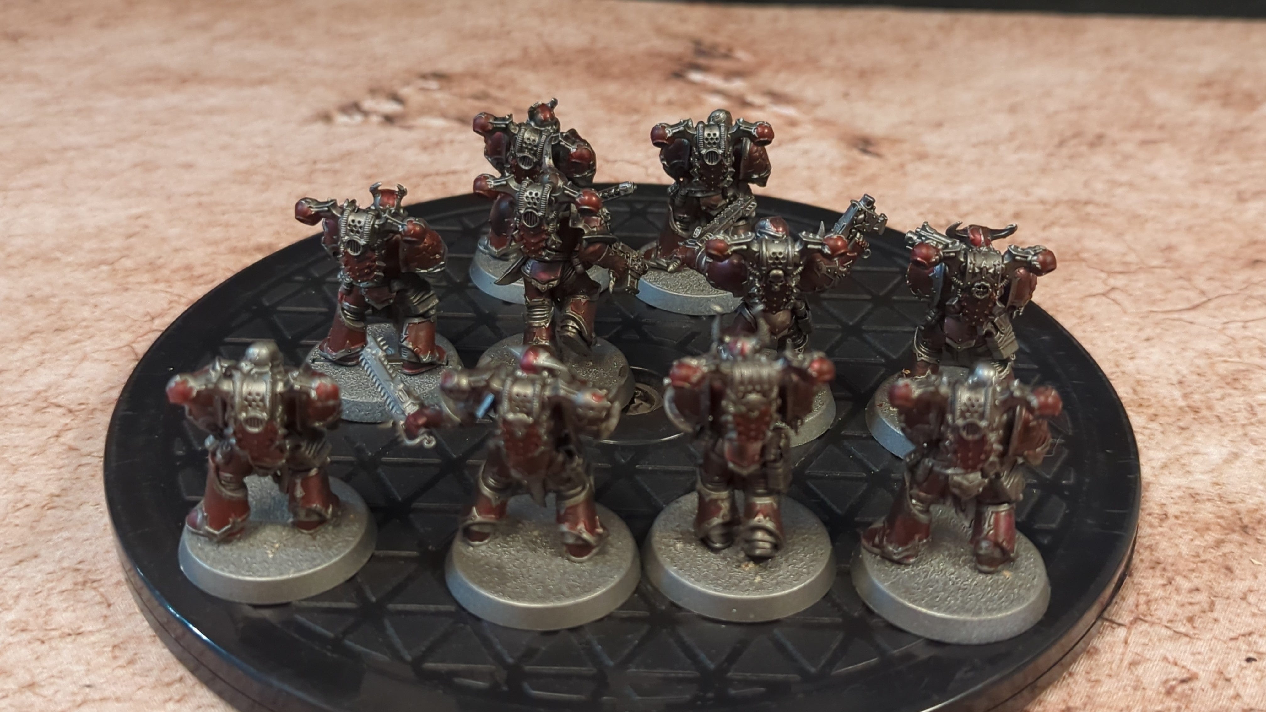 Warhammer 40k Chaos Space Marines Legionaries x10