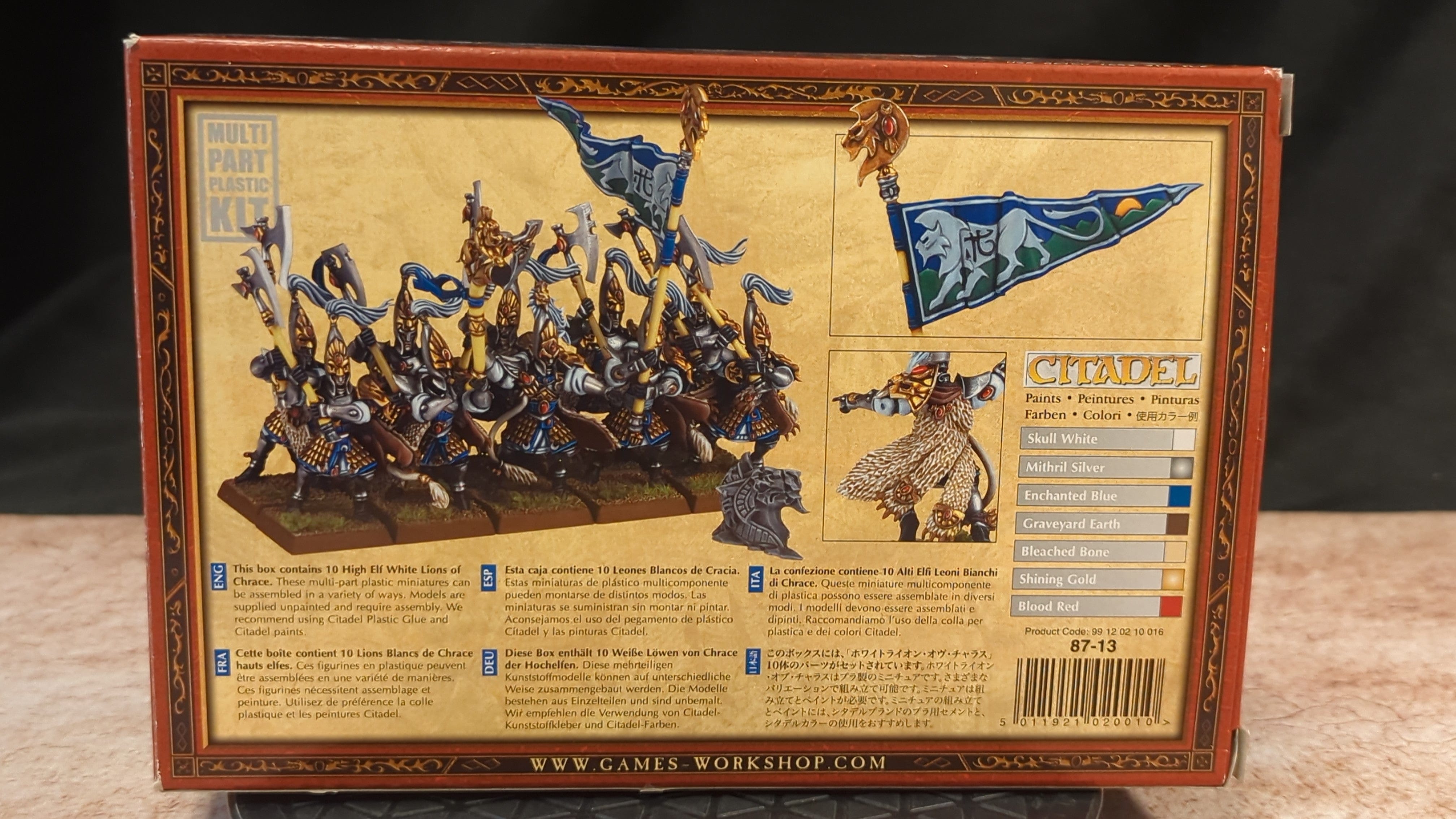 The Old World : High Elf Realm White Lion's of Chrace (OOP) x10