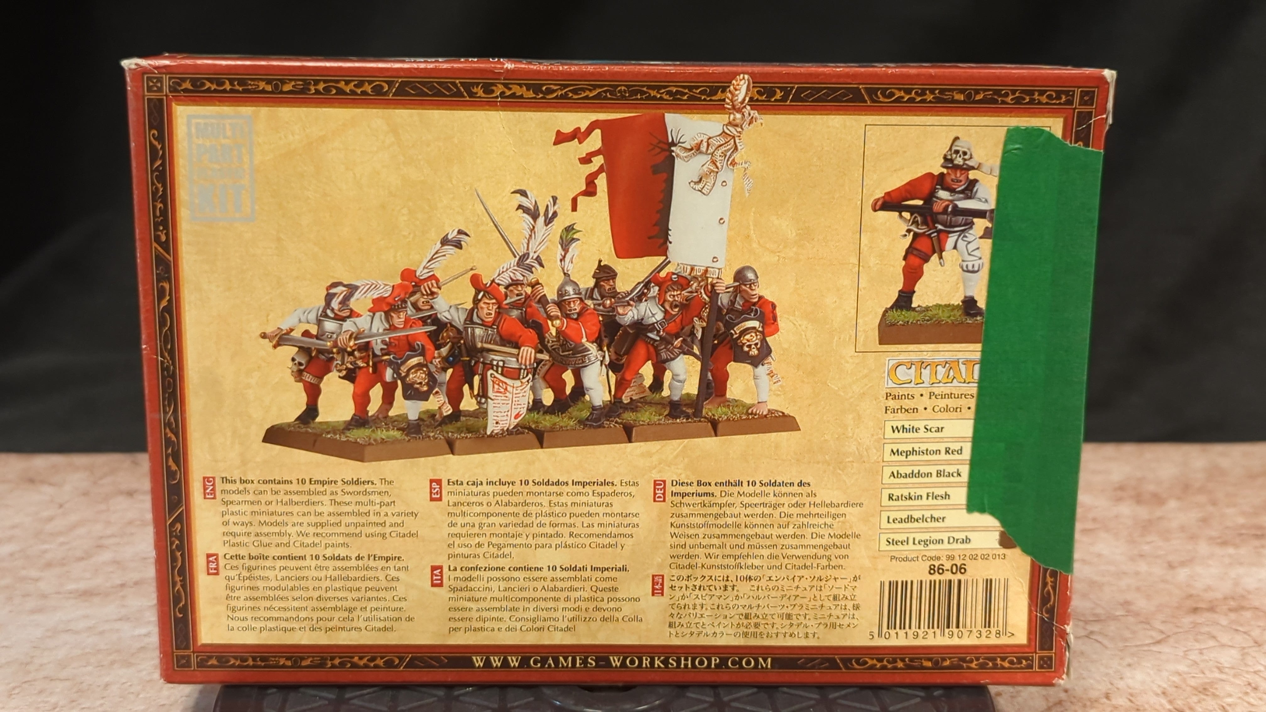 The Old World Empire of Man State Troops (OOP) x10