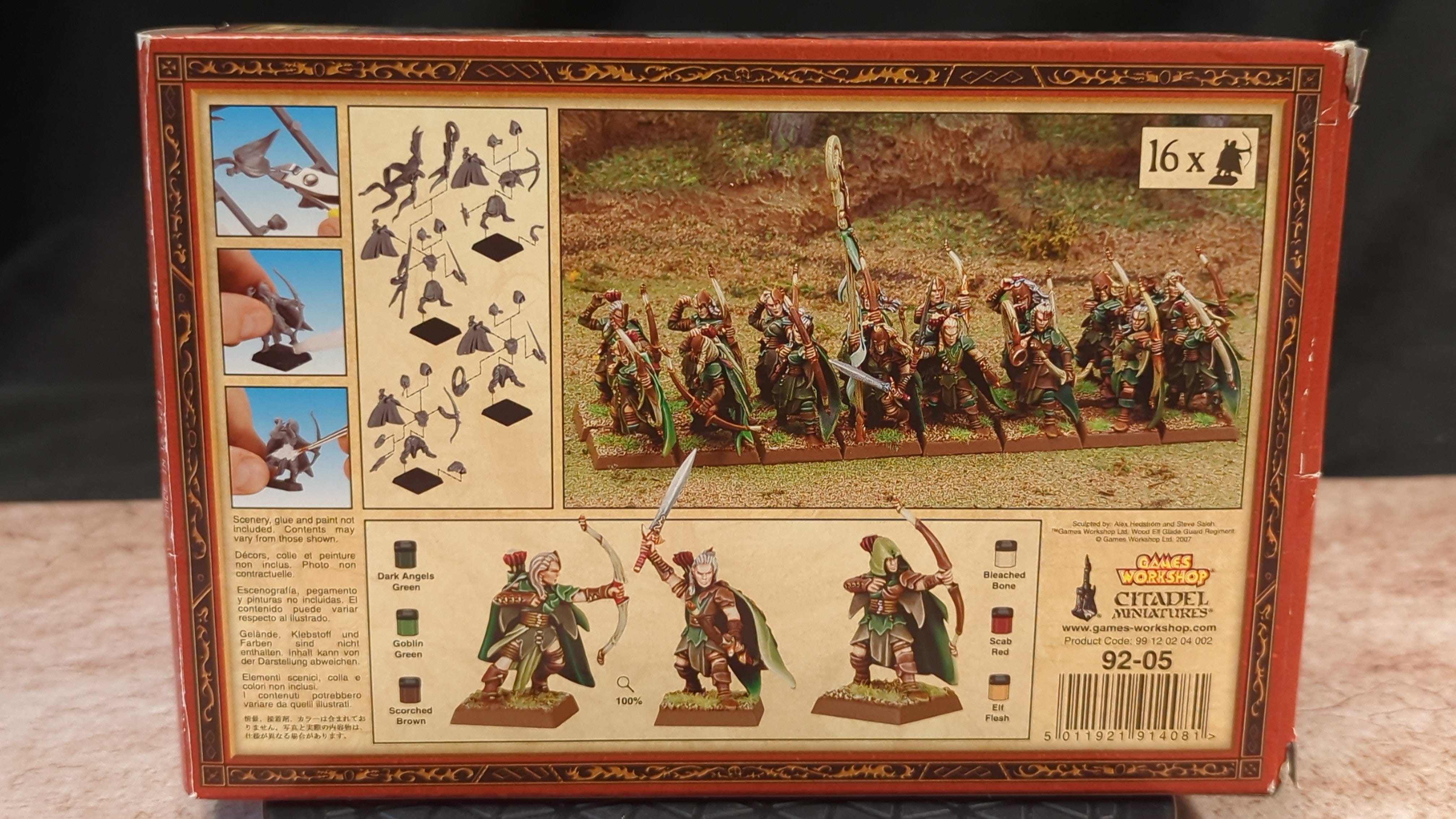 The Old World Wood Elf Realms Glade Guard (OOP) x16