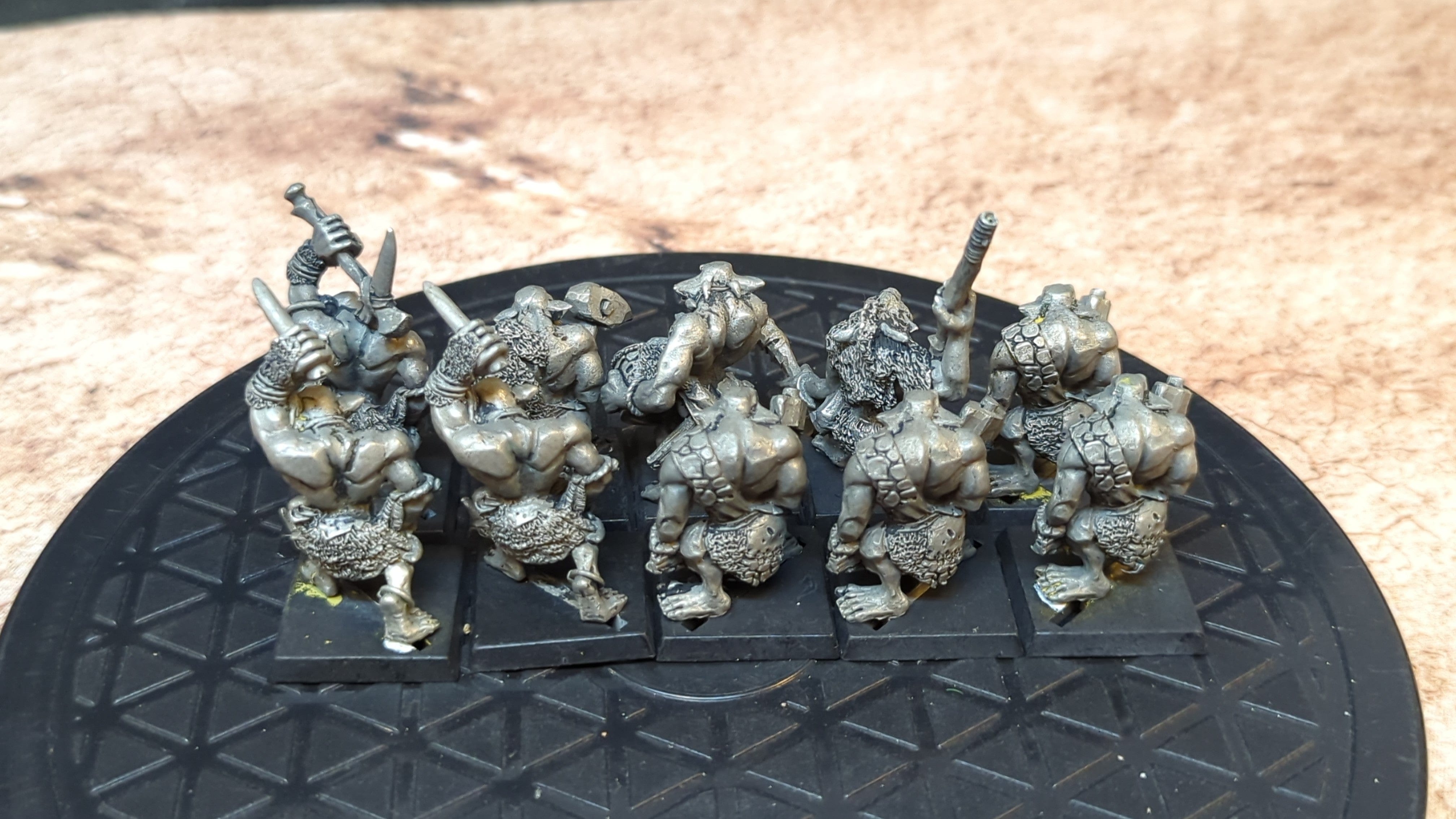 The Old World Savage orc mob (oop metal) x10