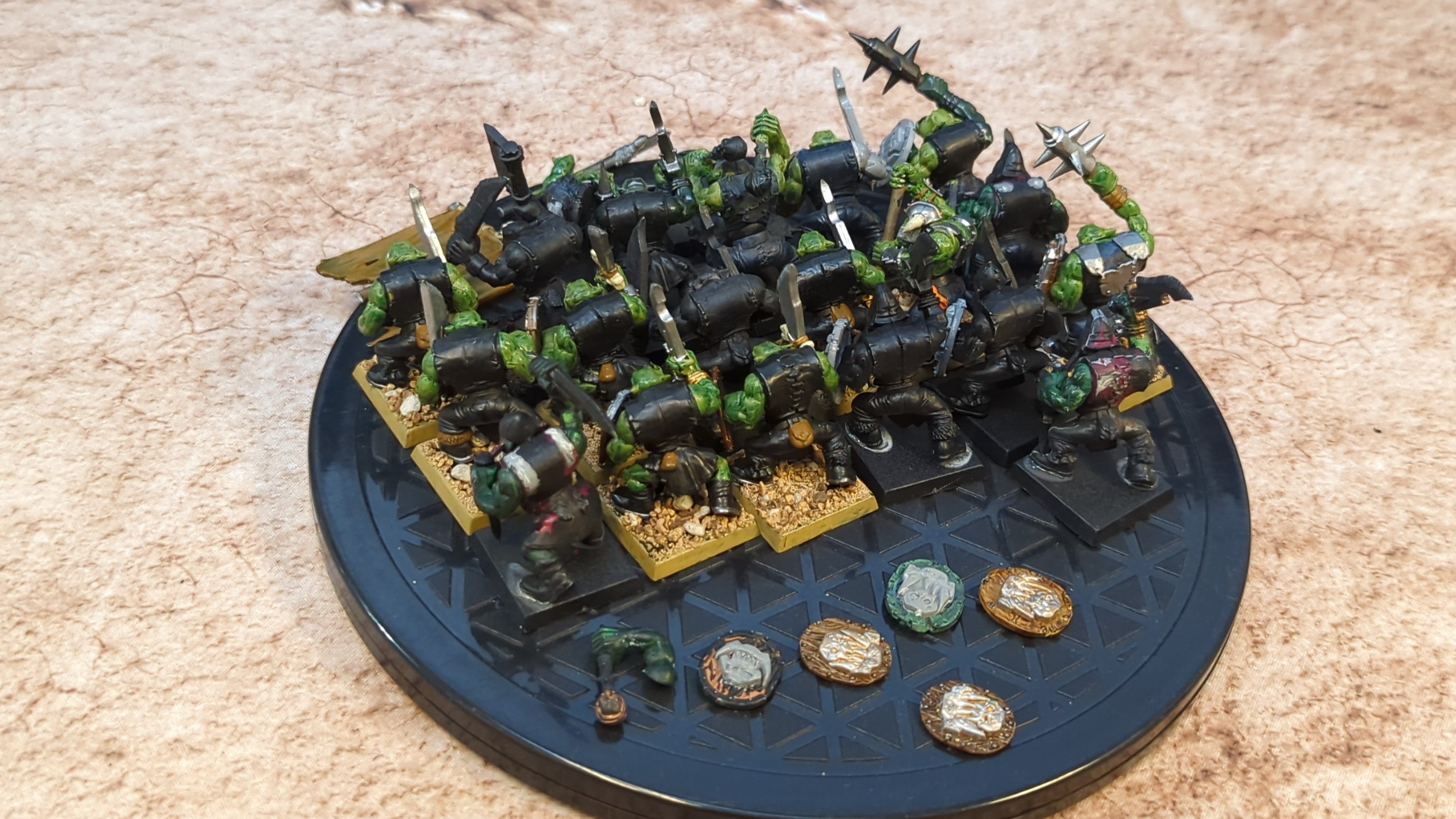 The Old World Orcs & Goblin Tribes Orc Boyz & Orc Arrer Boyz Mob (20) x20