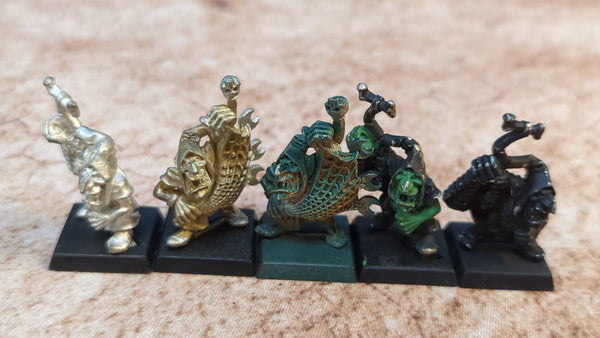 The Old World Night Goblin netters (oop metal) x5