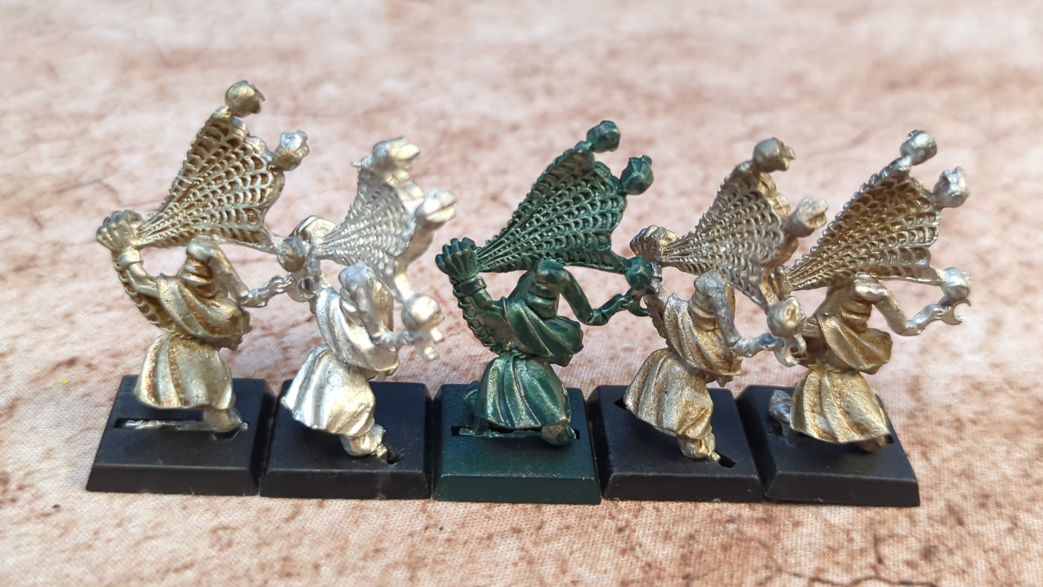 The Old World Night Goblin netters (oop metal) x5