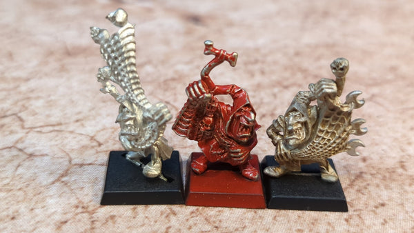 The Old World Night Goblin netters (oop metal) x5