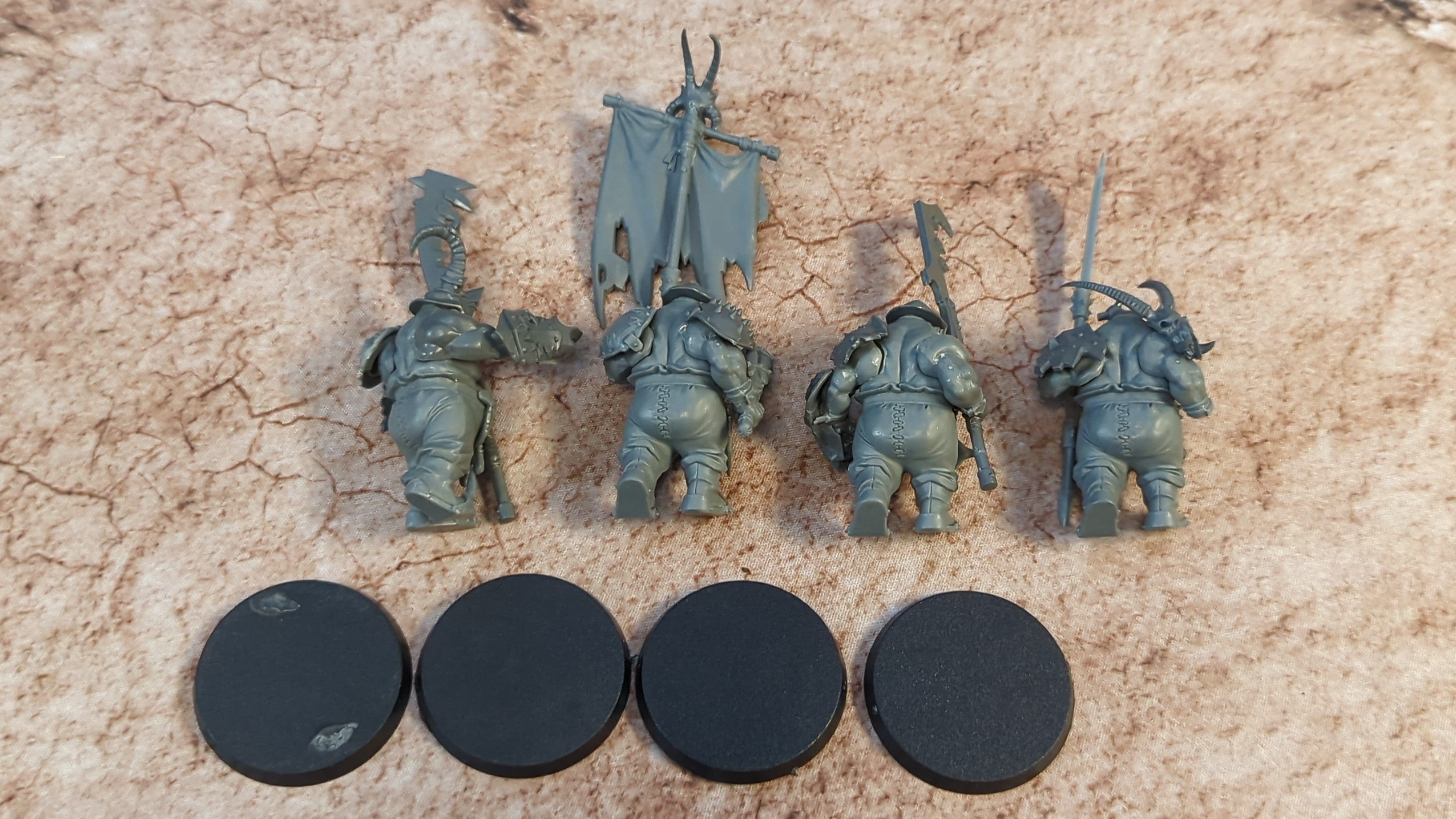 Age of Sigmar Ogor Mawtribes Ironguts x4