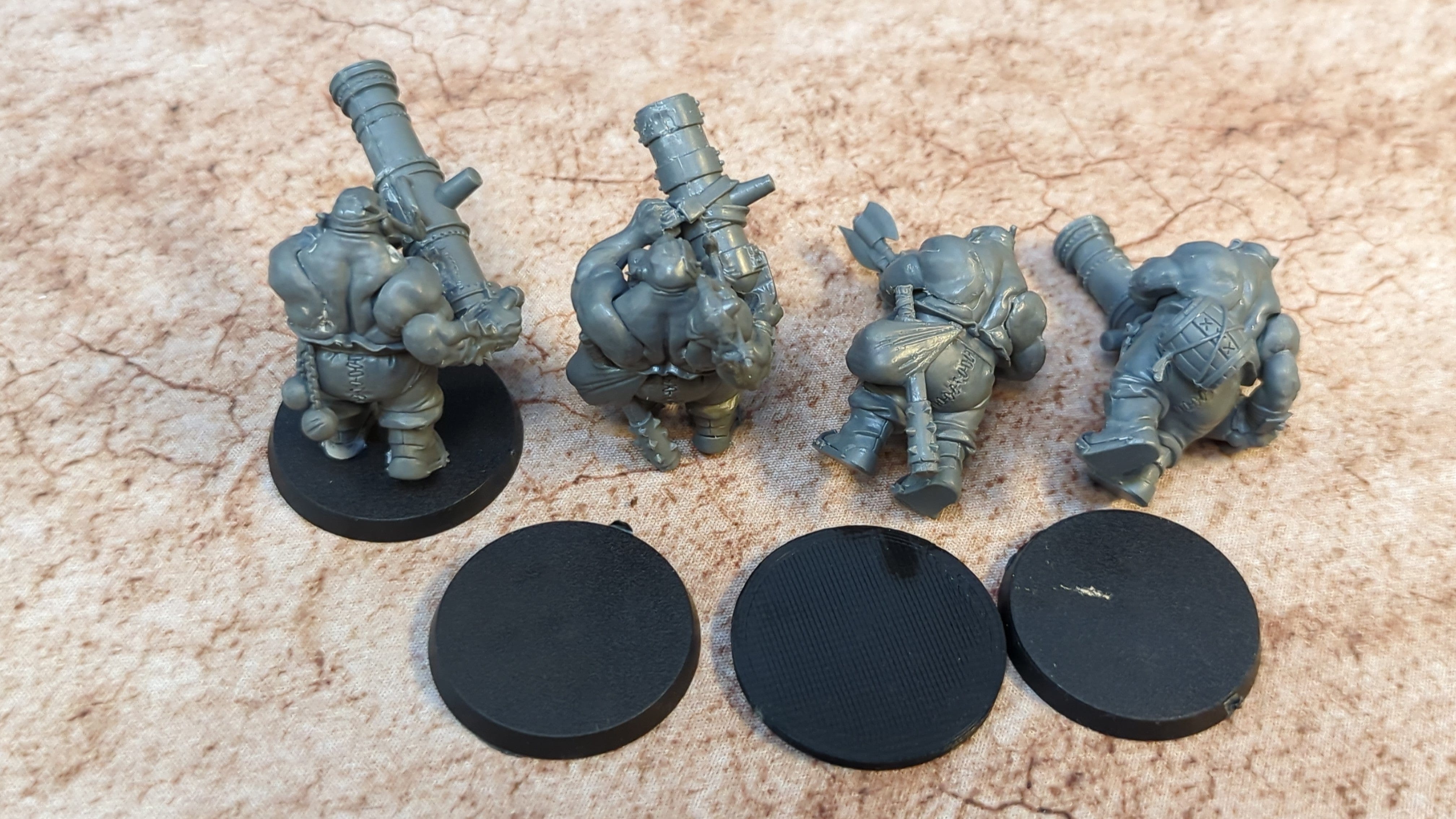 Age of Sigmar Ogor Mawtribes Leadbelchers x4