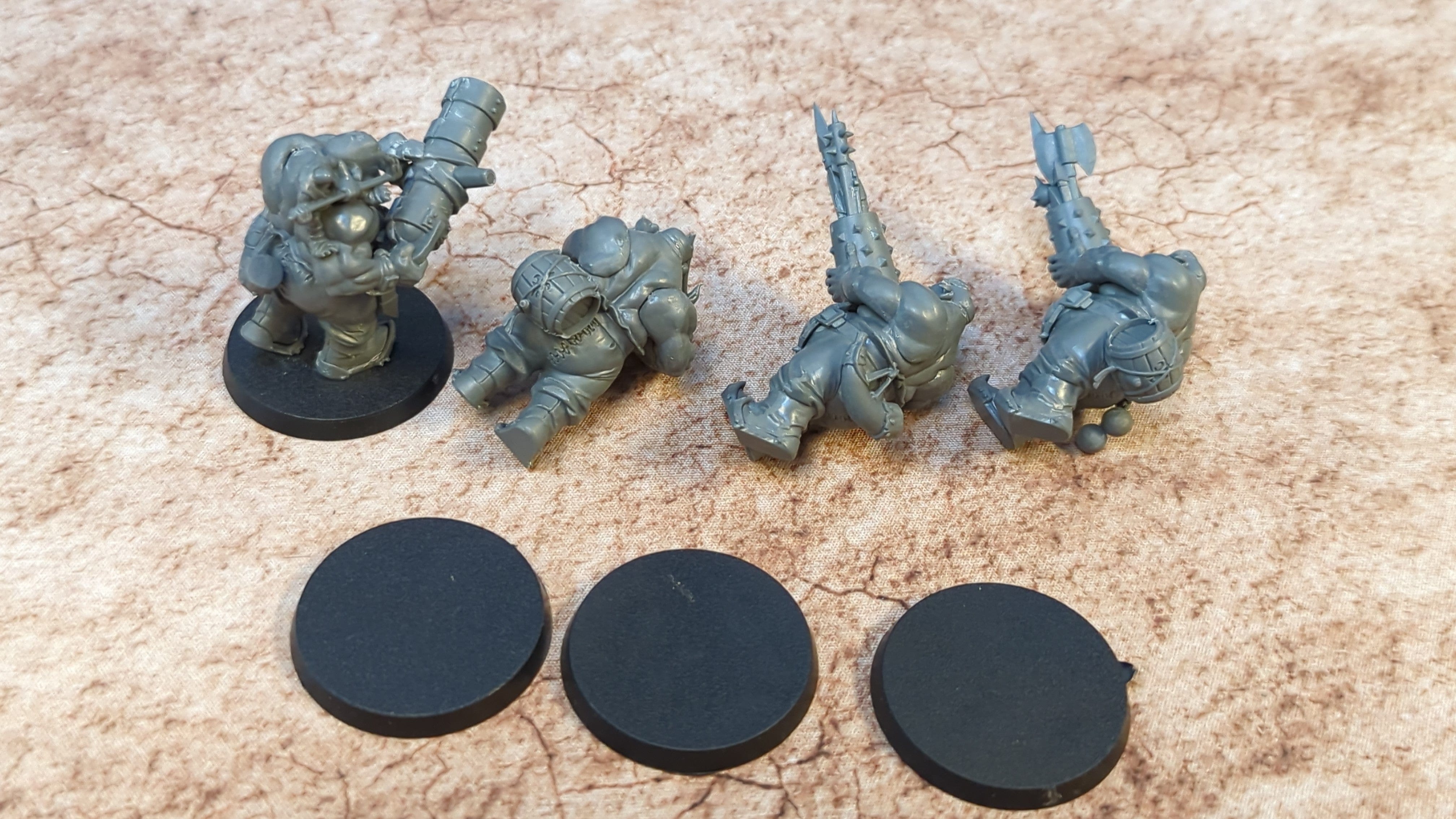 Age of Sigmar Ogor Mawtribes Leadbelchers x4