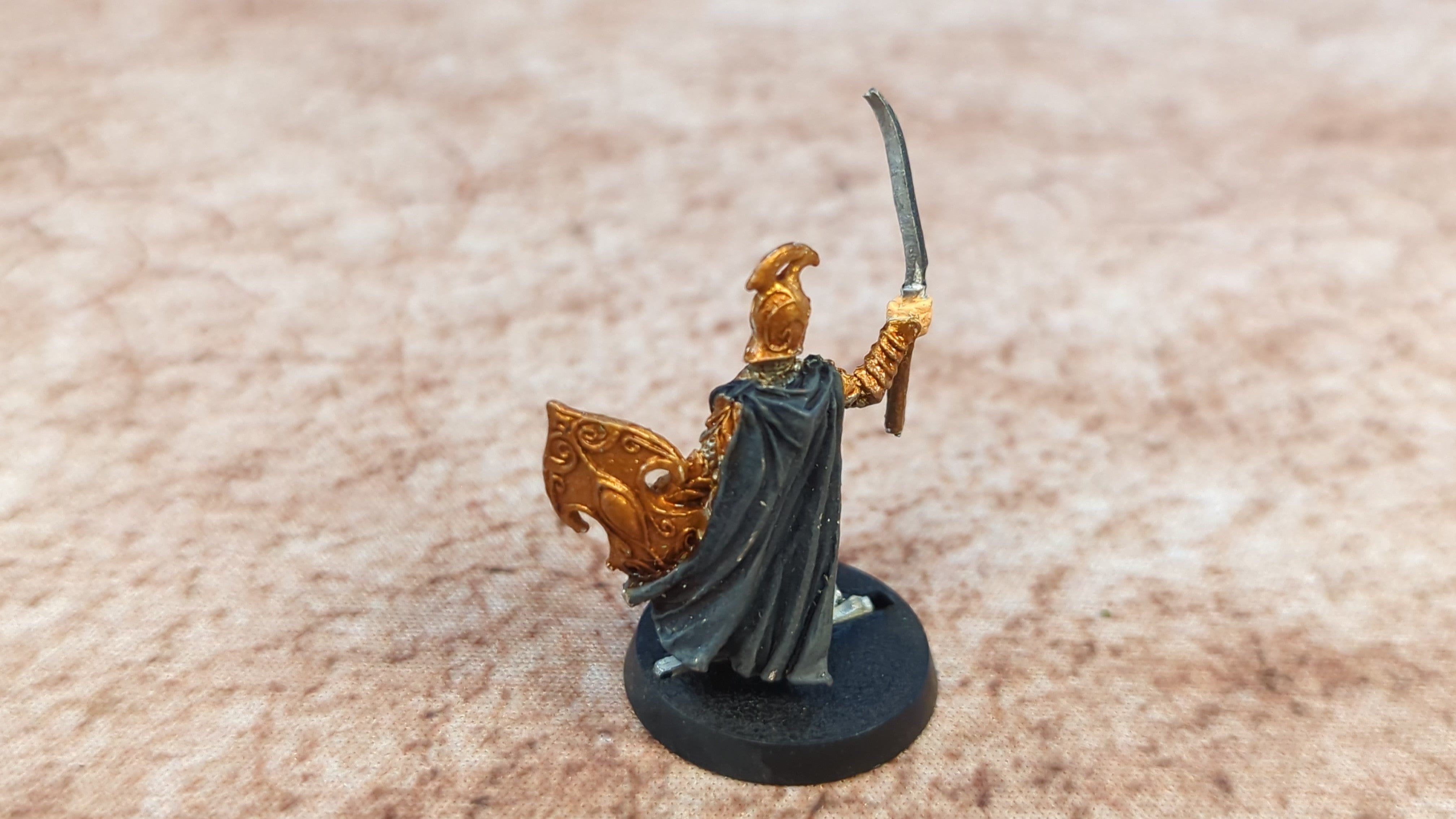 Lord of the Rings Middle-Earth Middle-Earth : High Elf Captain (OOP Metal) x1