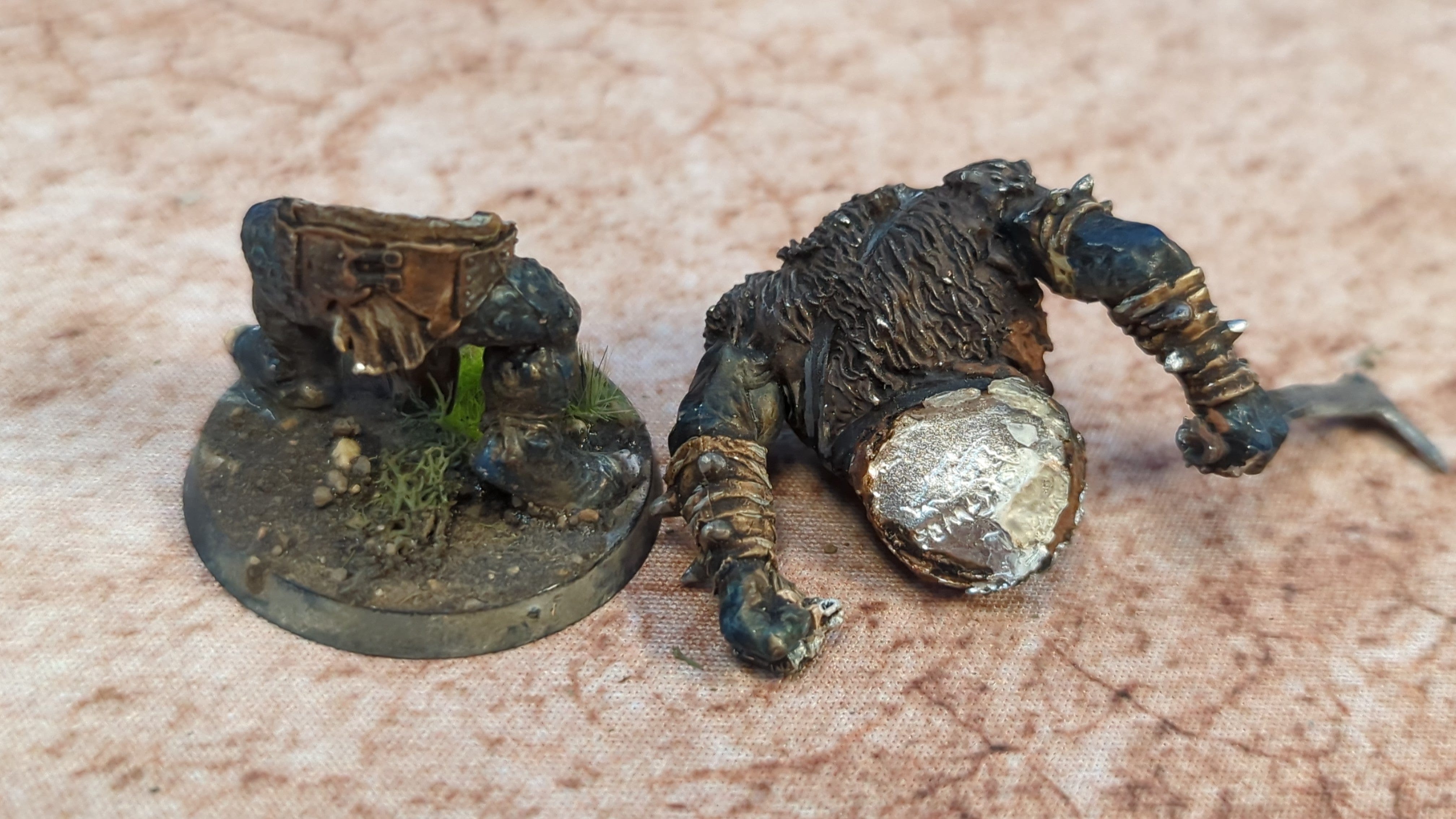 Lord of the Rings Middle-Earth Buhrdur, Hill Troll Chieftain (OOP Metal) x1