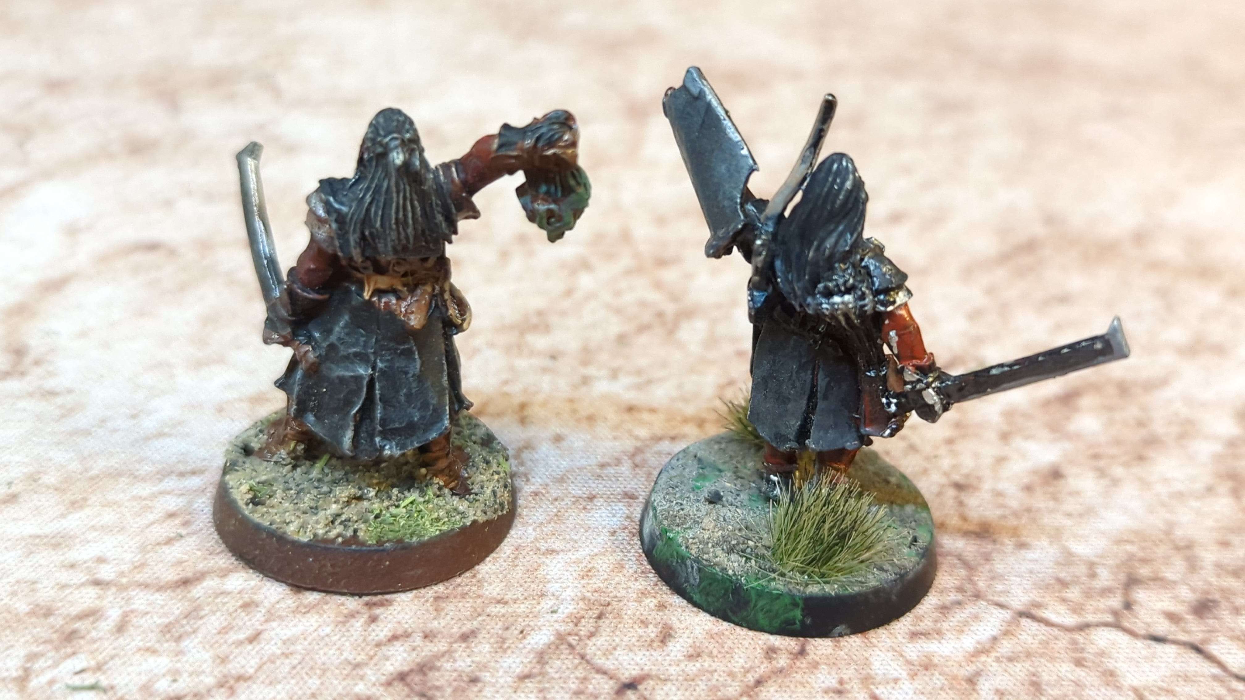 Lord of the Rings Middle-Earth Lurtz and Ugluk x2 Painted
